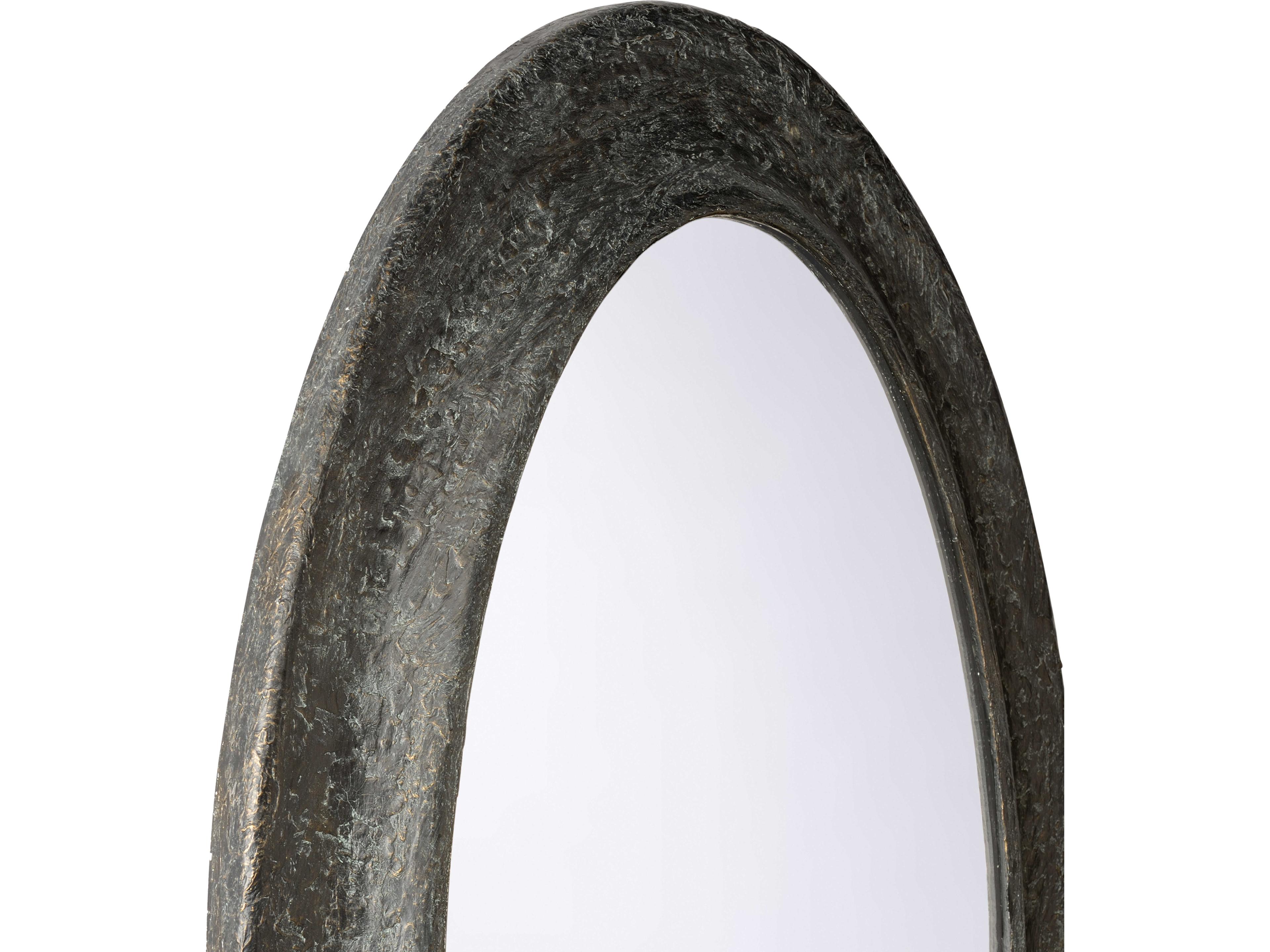 Wildwood Brown Wall Mirror Oval