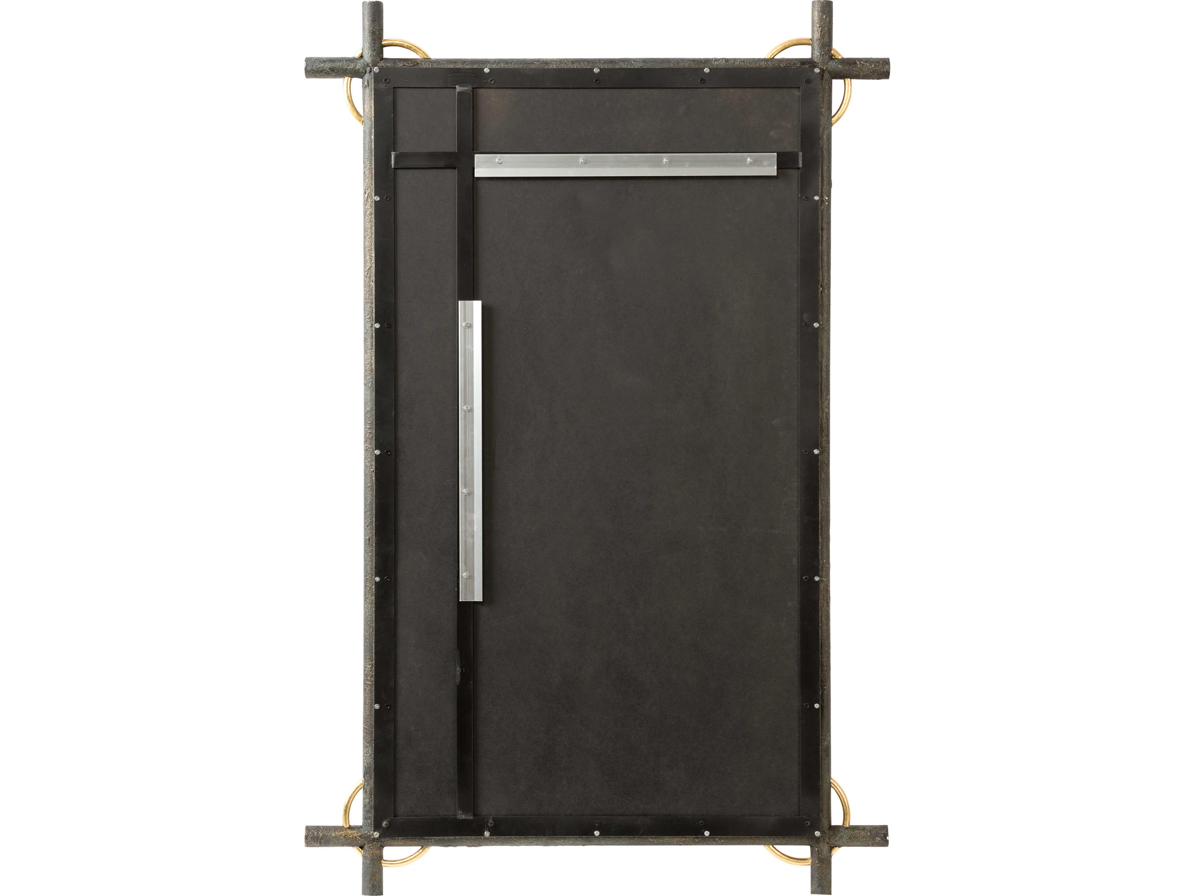 Wildwood Brown Wall Mirror Rectangular