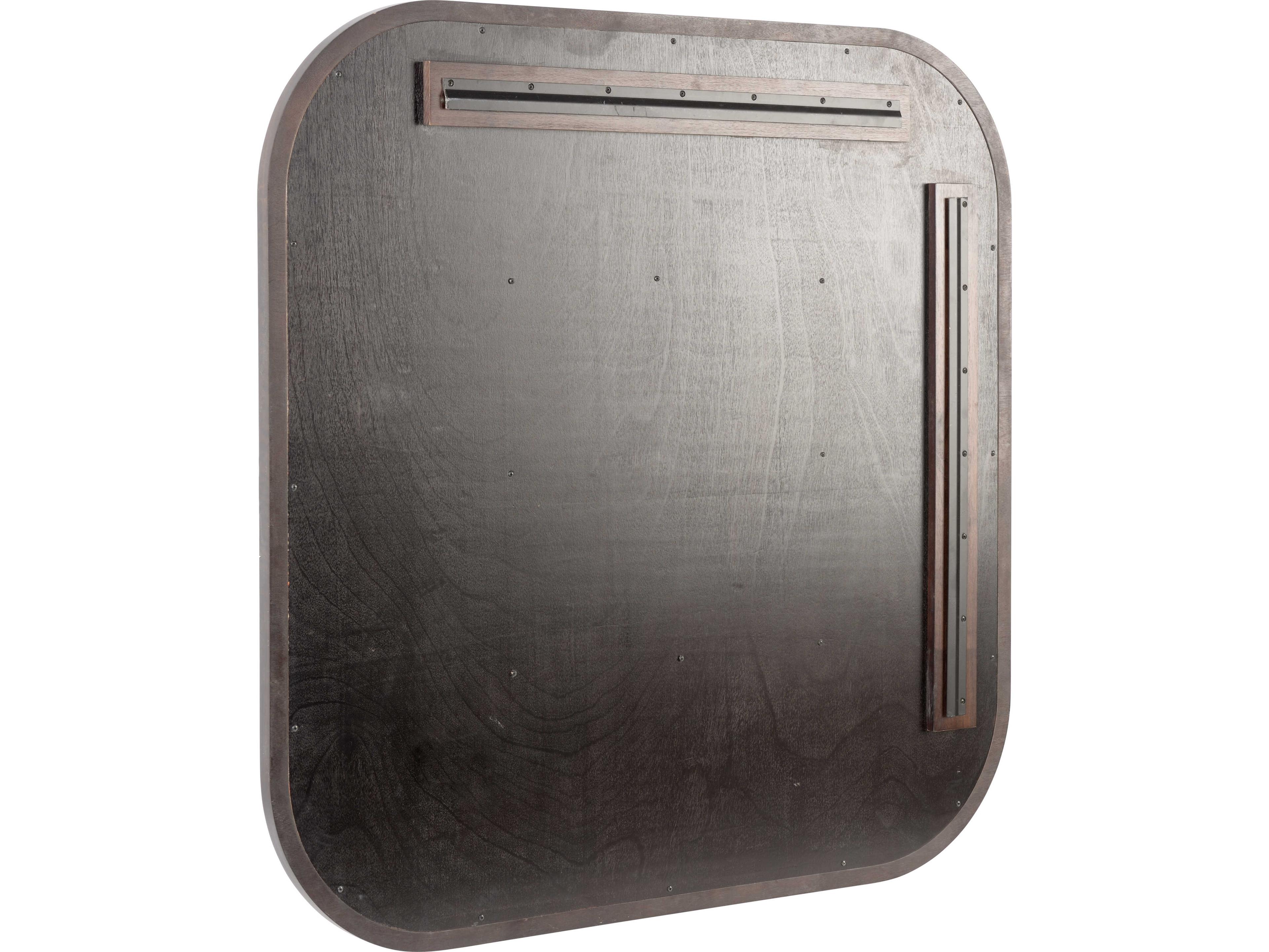 Wildwood Brown Wall Mirror Square