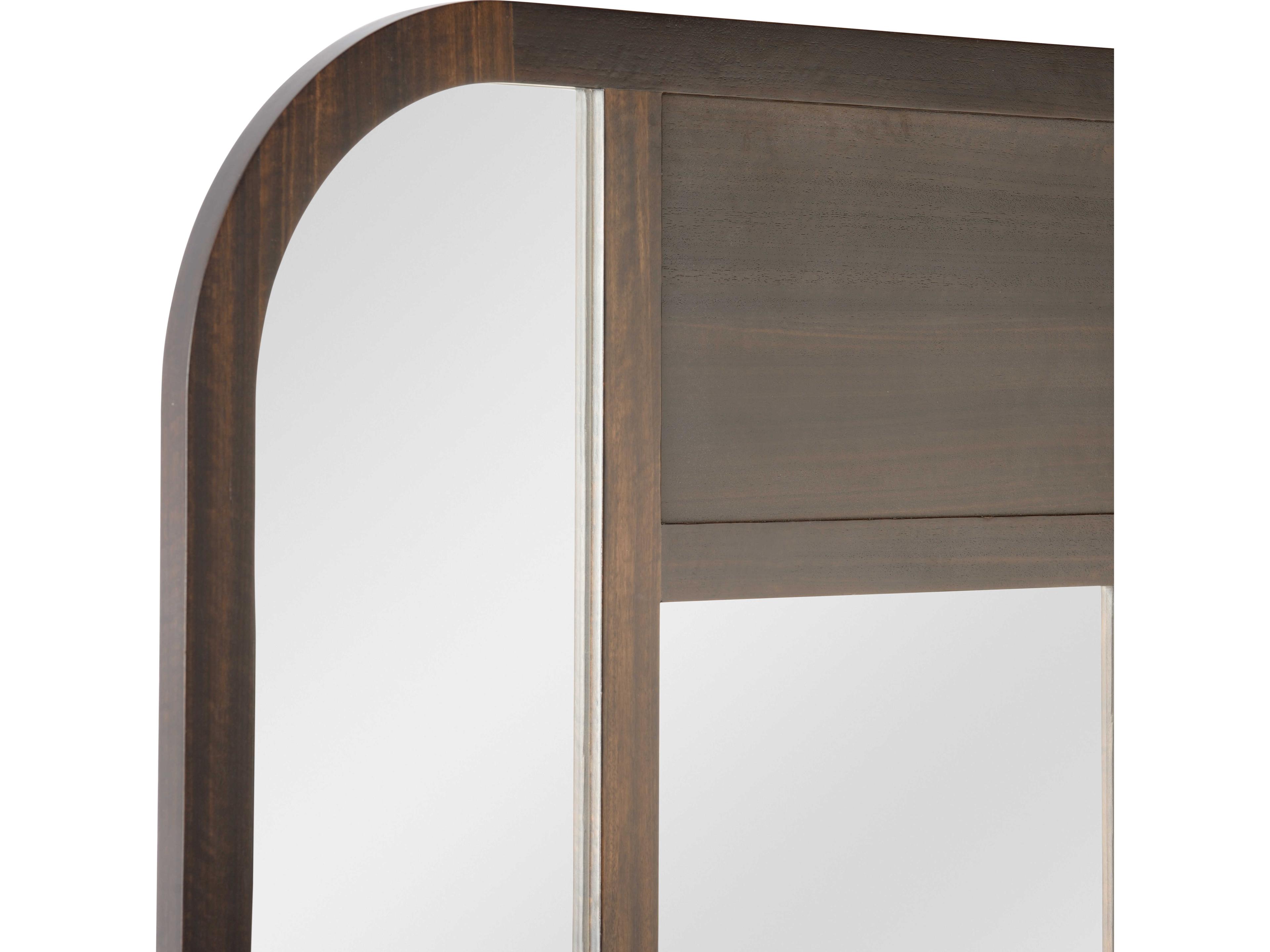 Wildwood Brown Wall Mirror Square