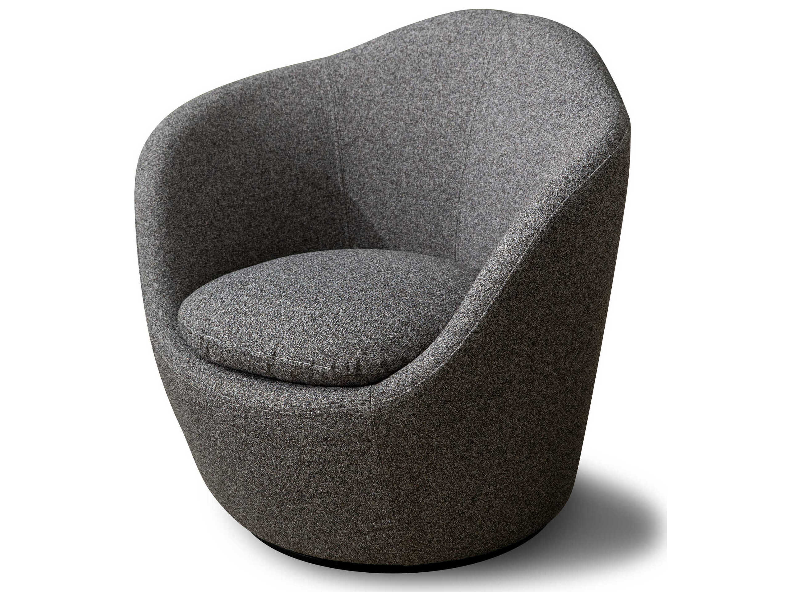 Whiteline Modern Living Stone Gray Accent Chair