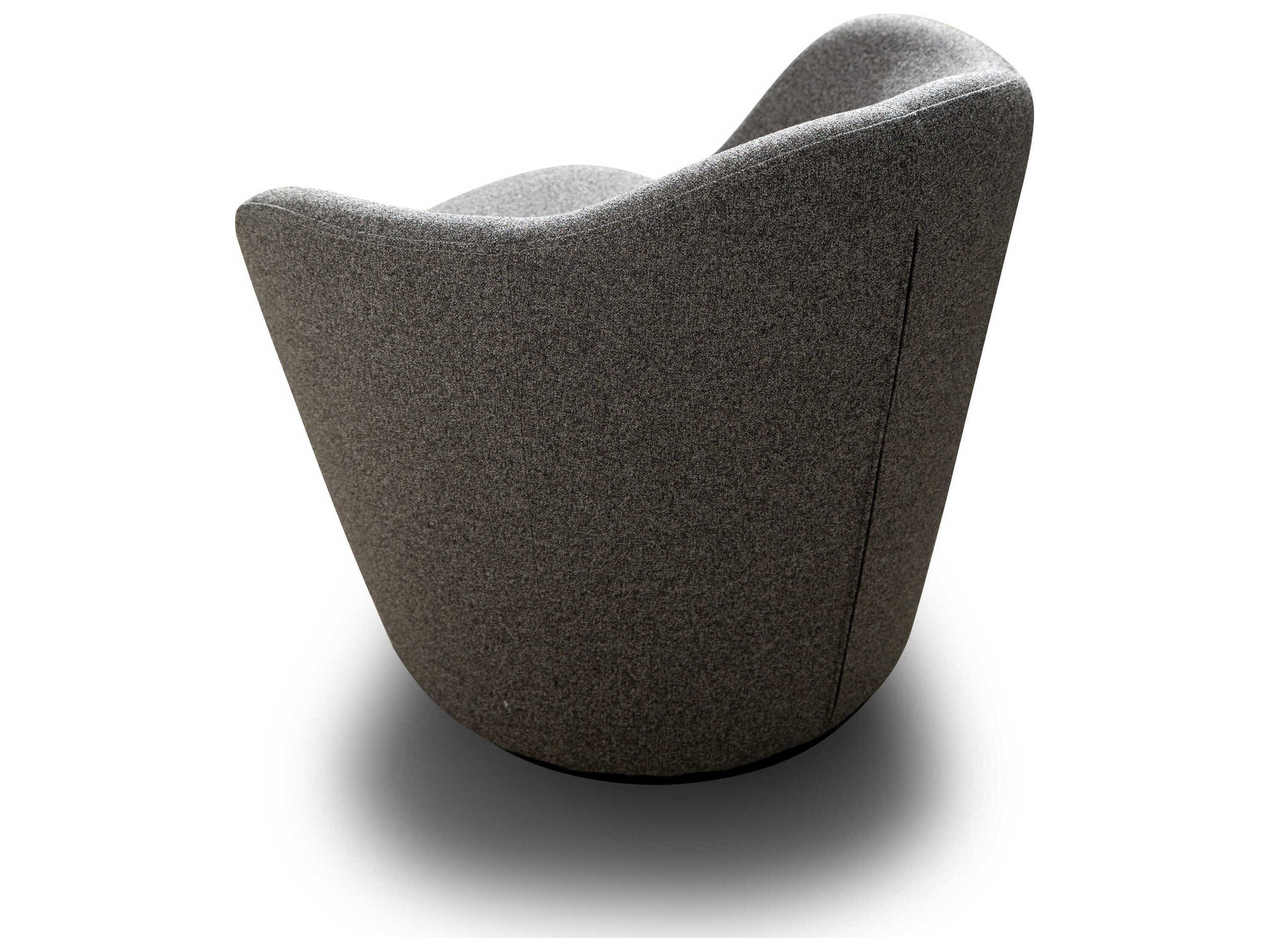 Whiteline Modern Living Stone Gray Accent Chair