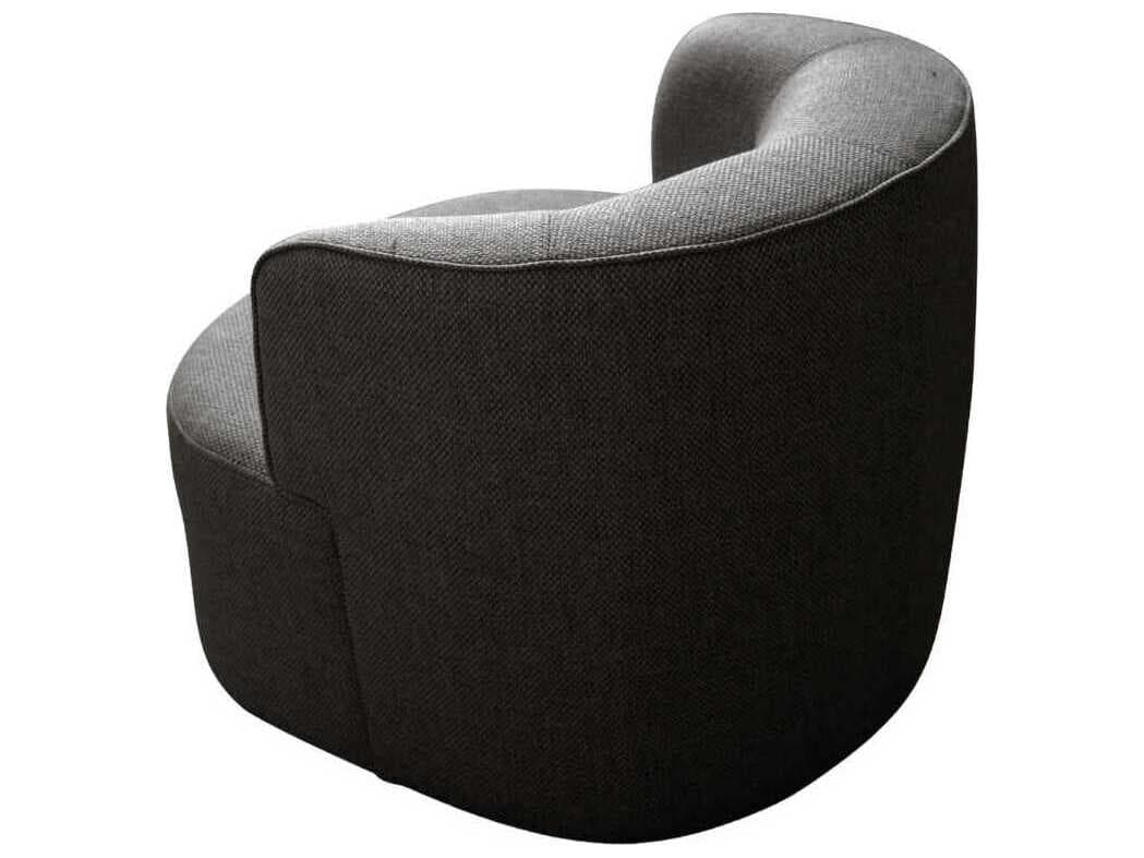 Whiteline Modern Living Denn Gray Accent Chair