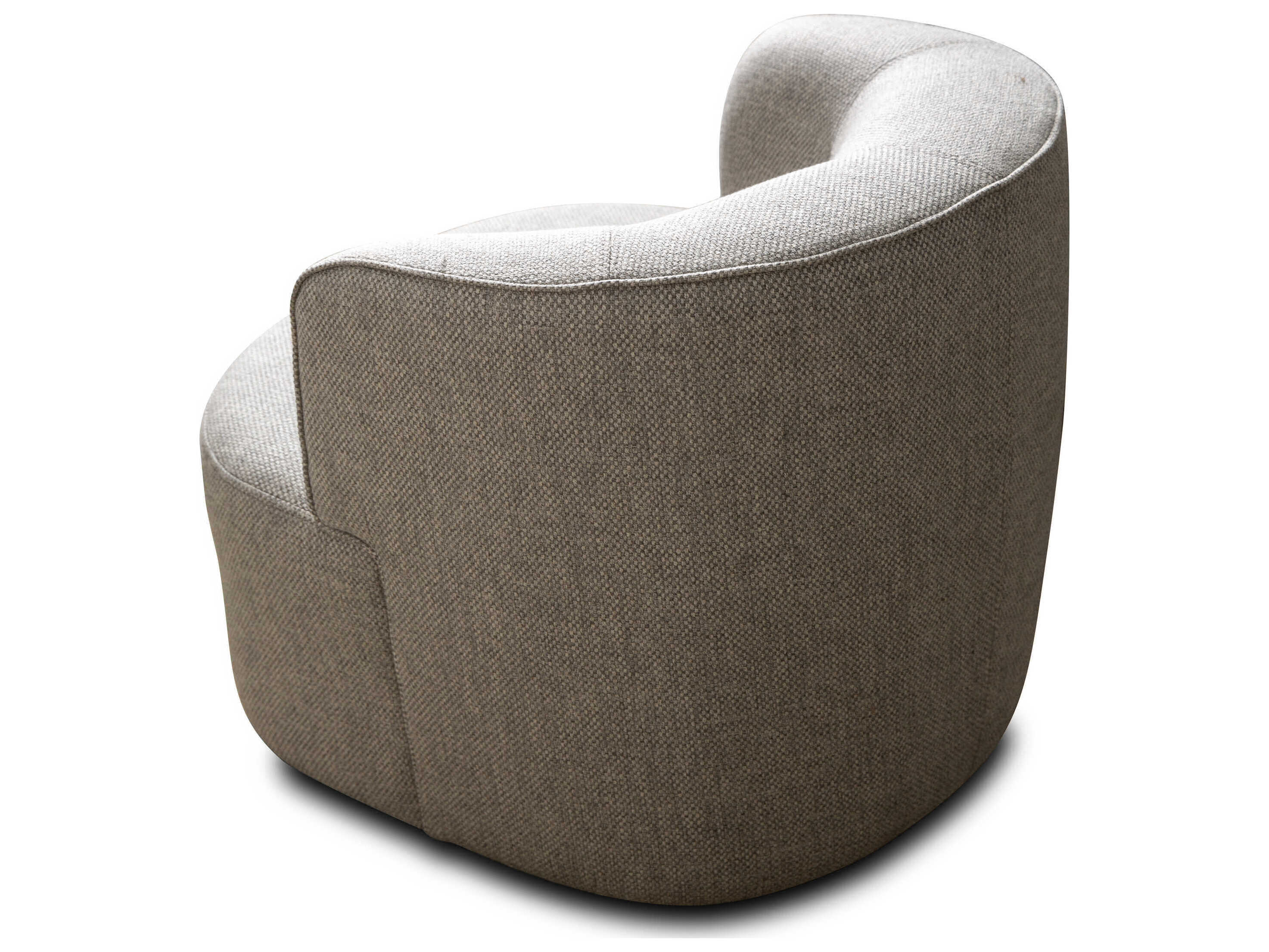 Whiteline Modern Living Denn Gray Accent Chair