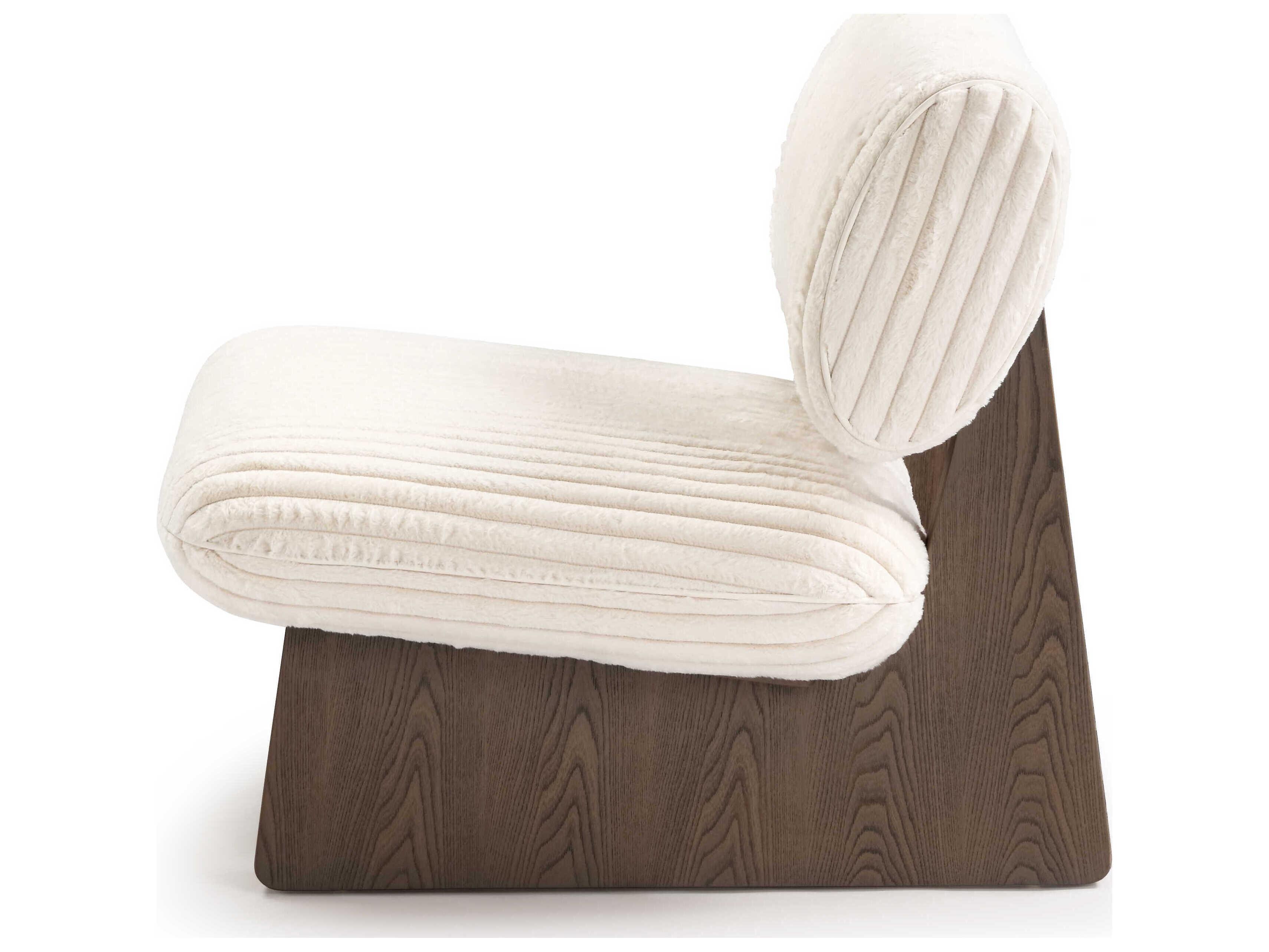 Whiteline Modern Living Elena White Accent Chair
