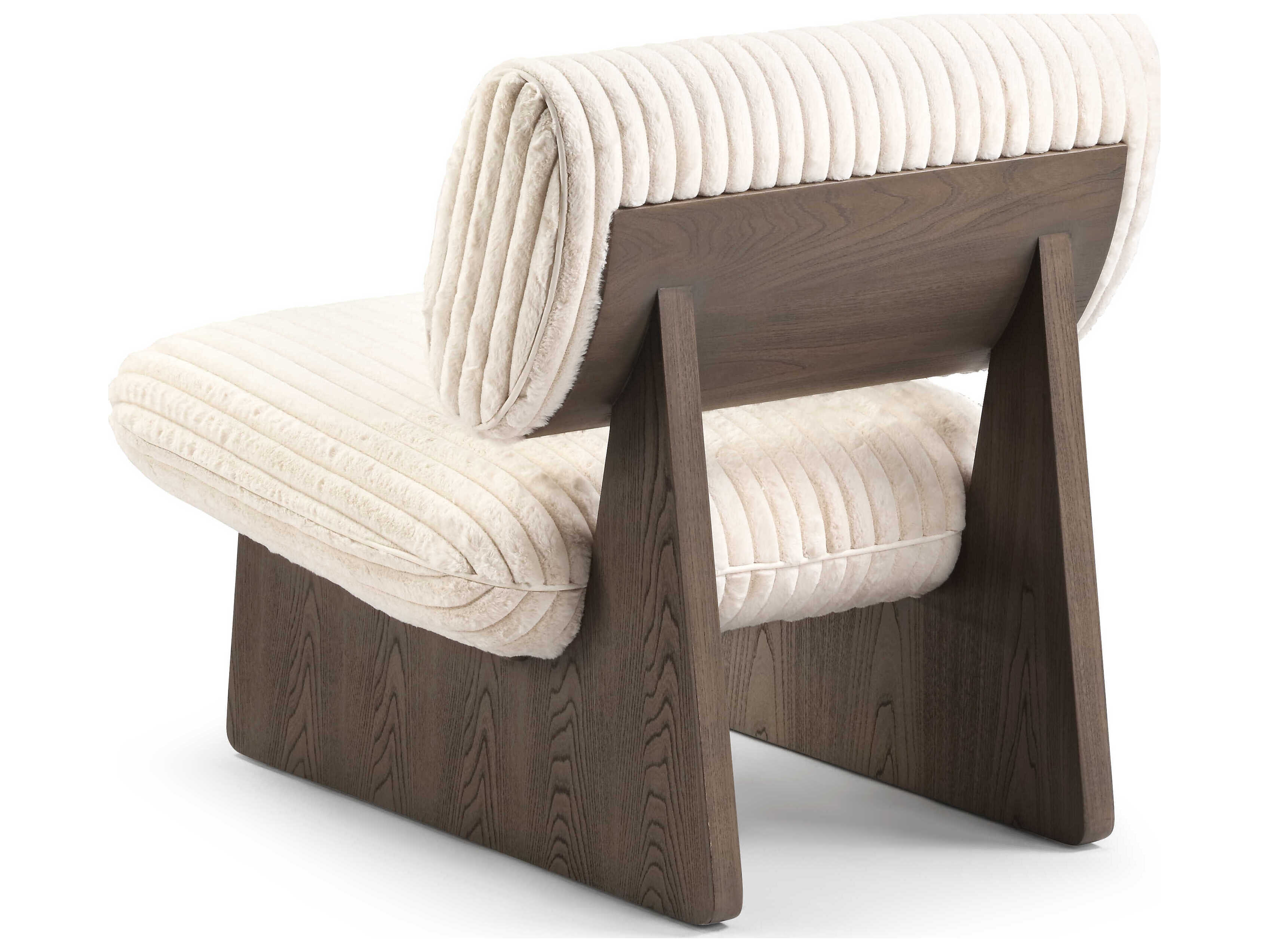 Whiteline Modern Living Elena White Accent Chair