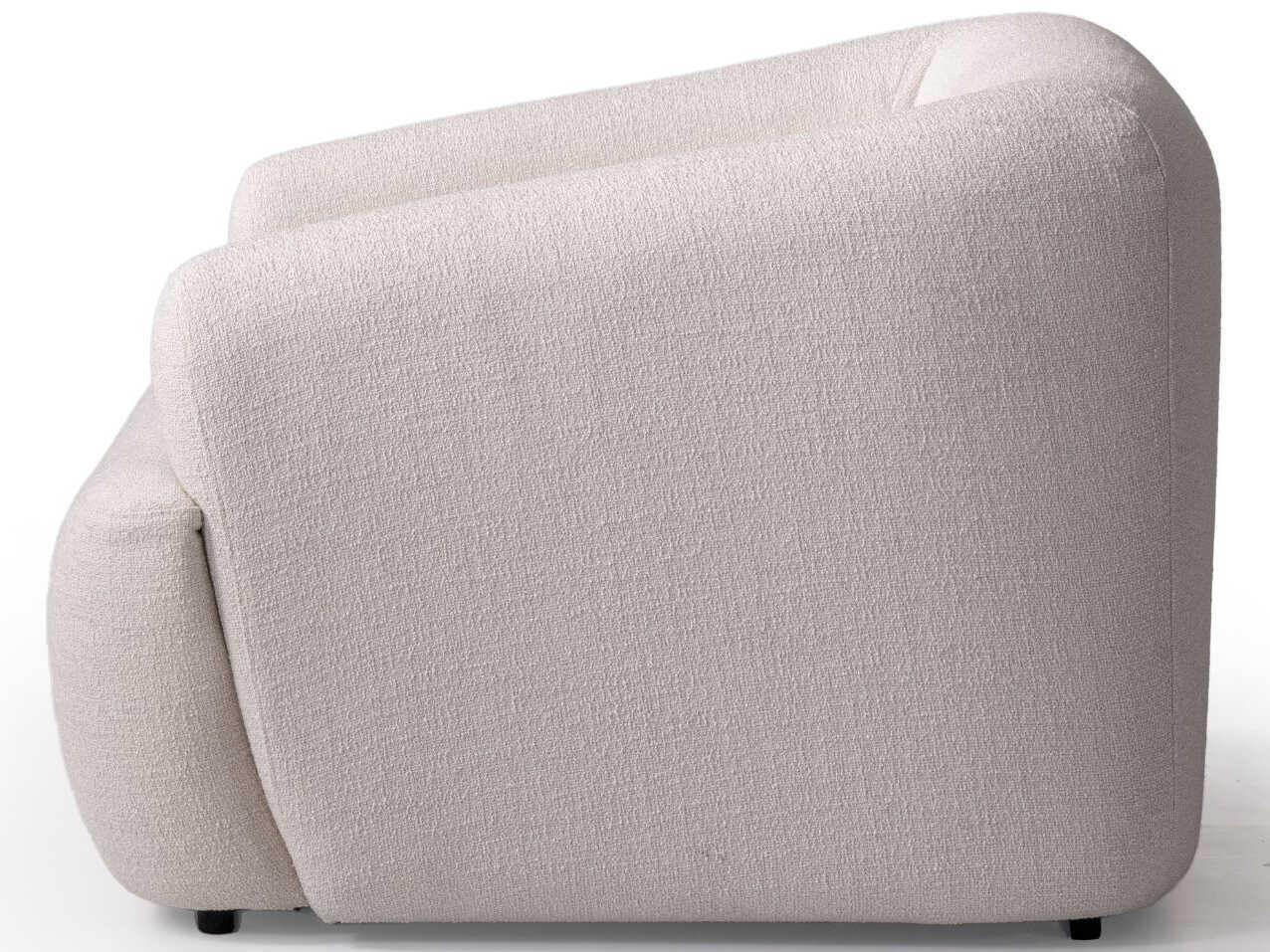 Whiteline Modern Living Larissa White Accent Chair