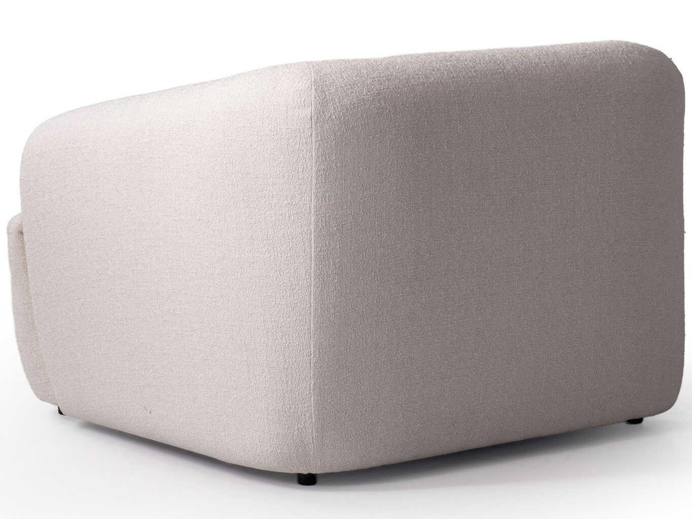 Whiteline Modern Living Larissa White Accent Chair