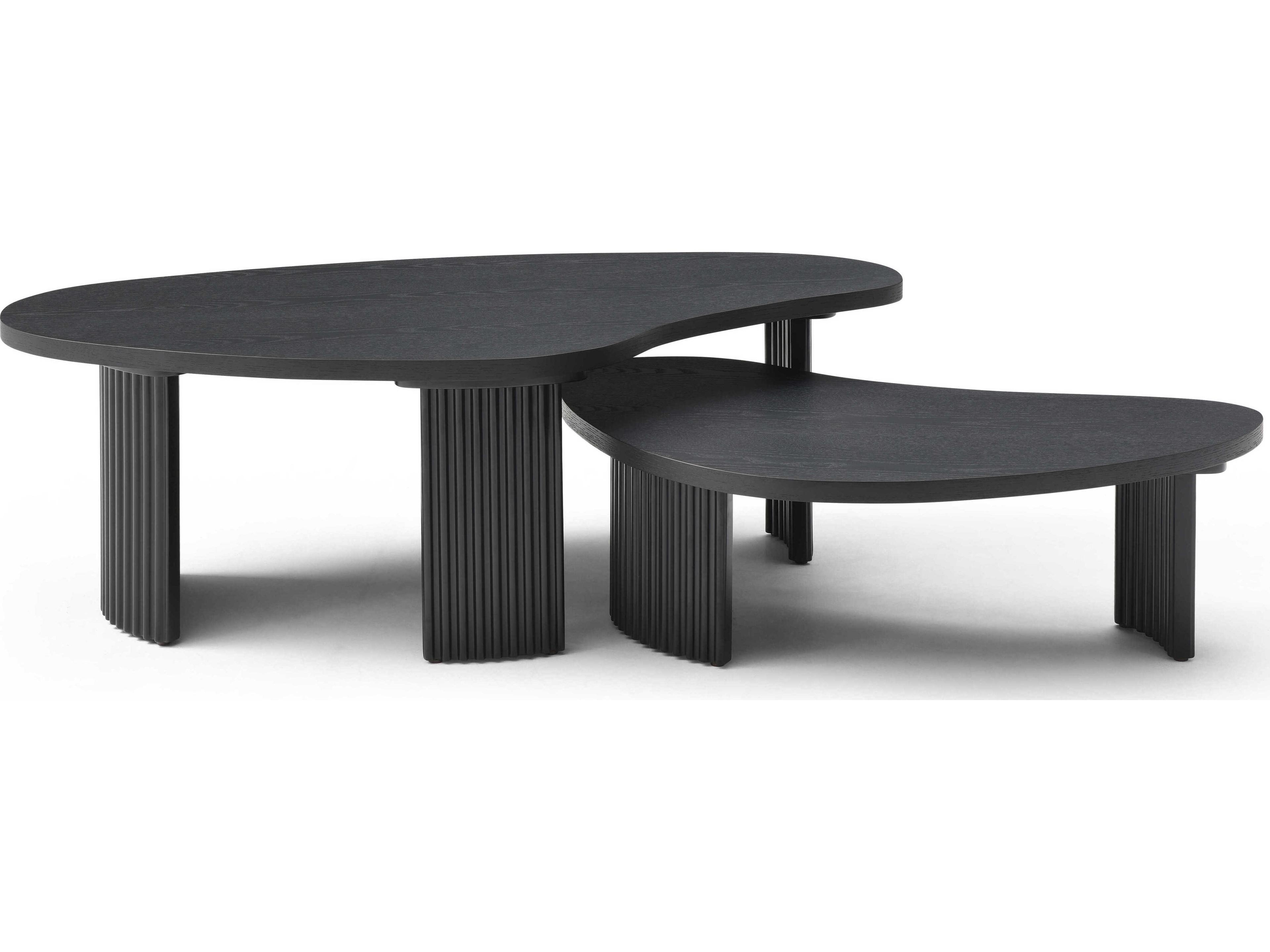 Whiteline Modern Living Pam Wood Black Coffee Table