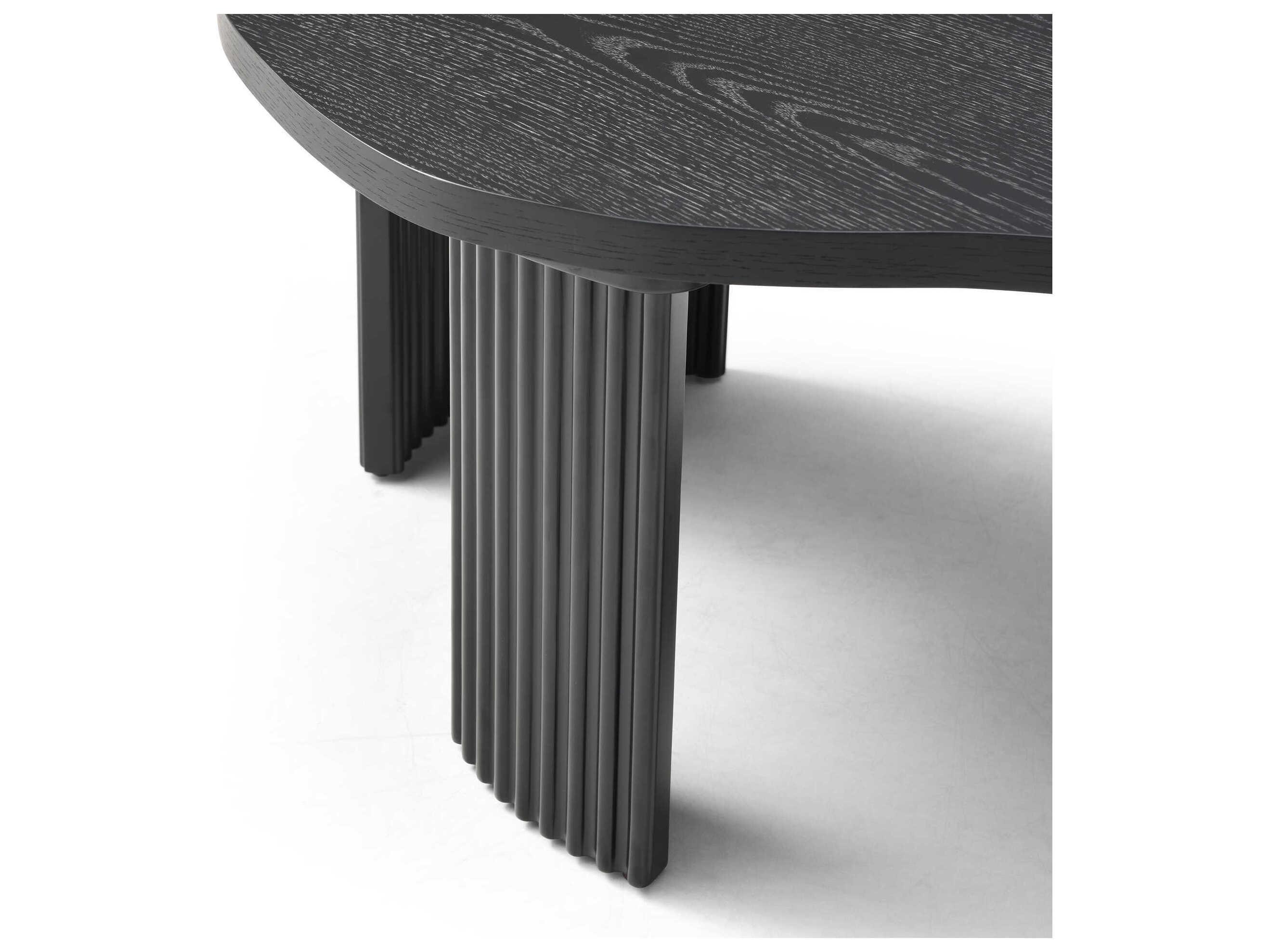 Whiteline Modern Living Pam Wood Black Coffee Table
