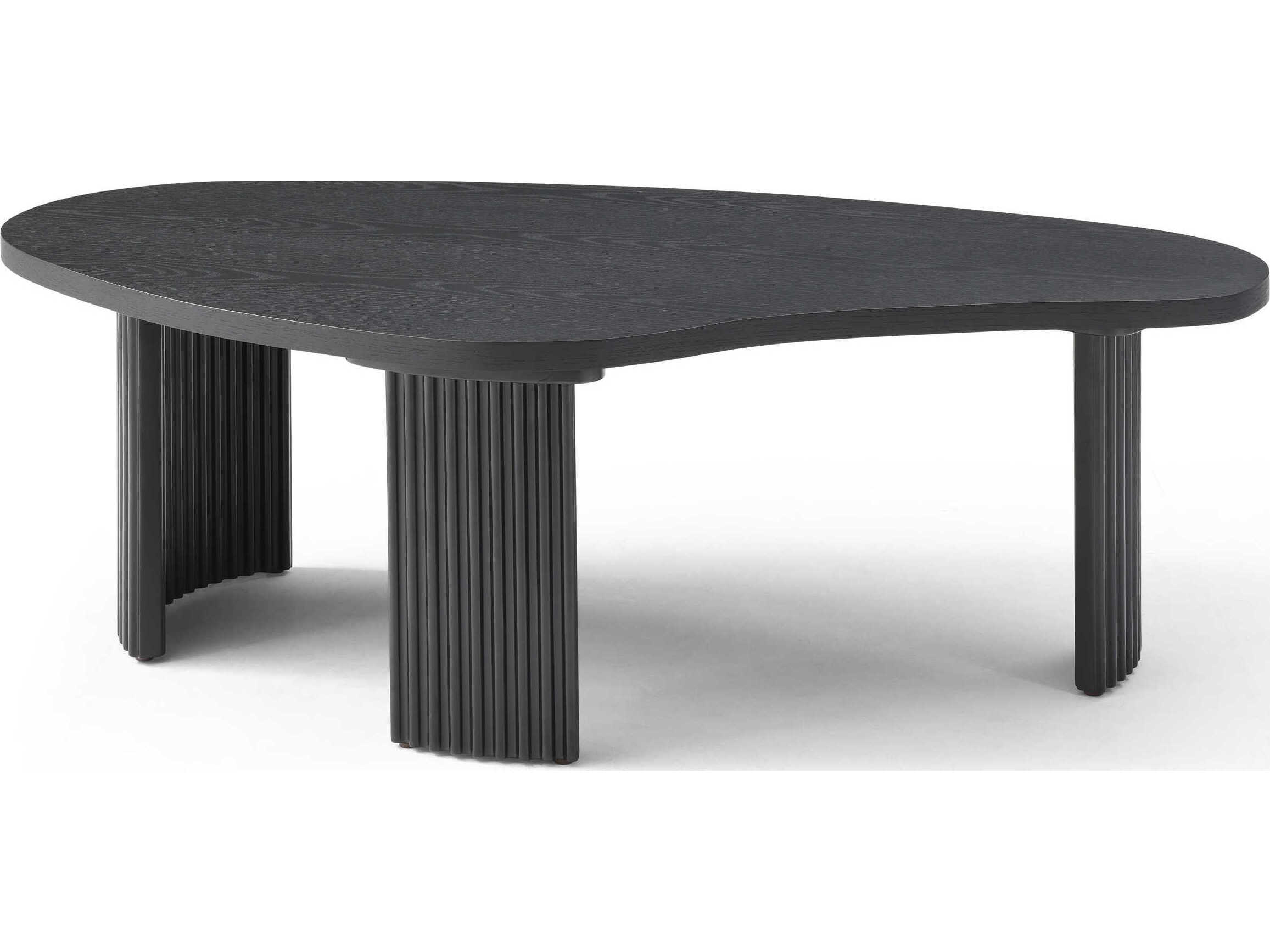 Whiteline Modern Living Pam Wood Black Coffee Table
