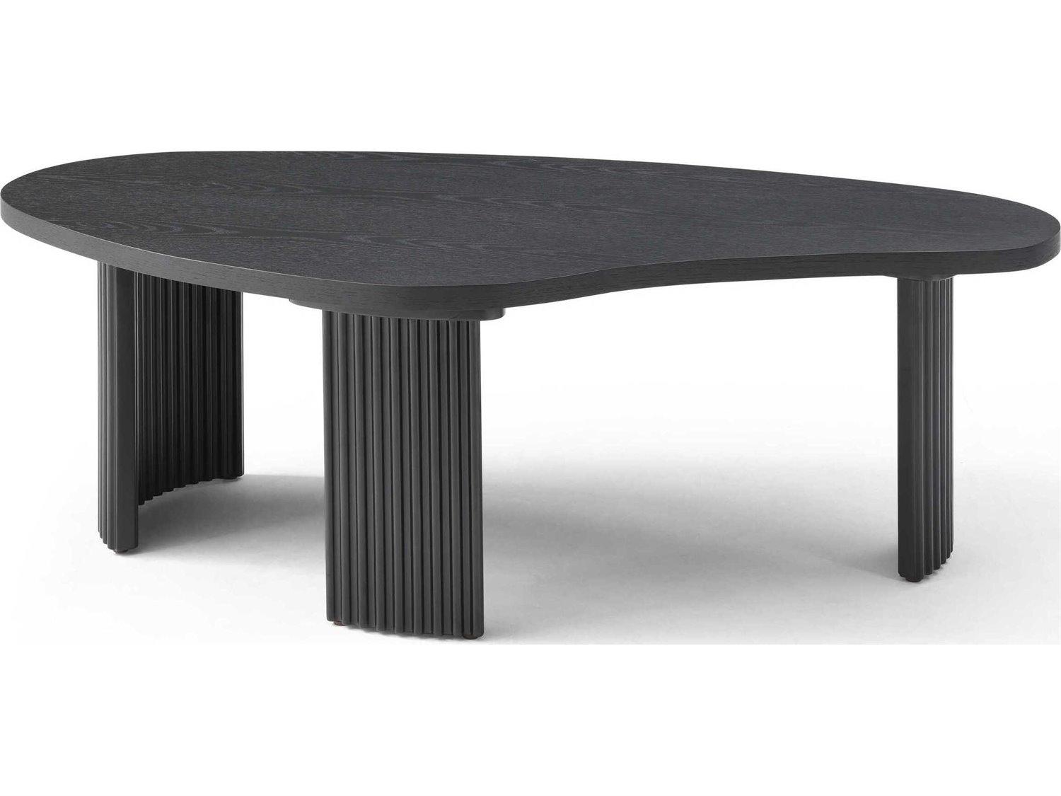 Whiteline Modern Living Pam Wood Black Coffee Table