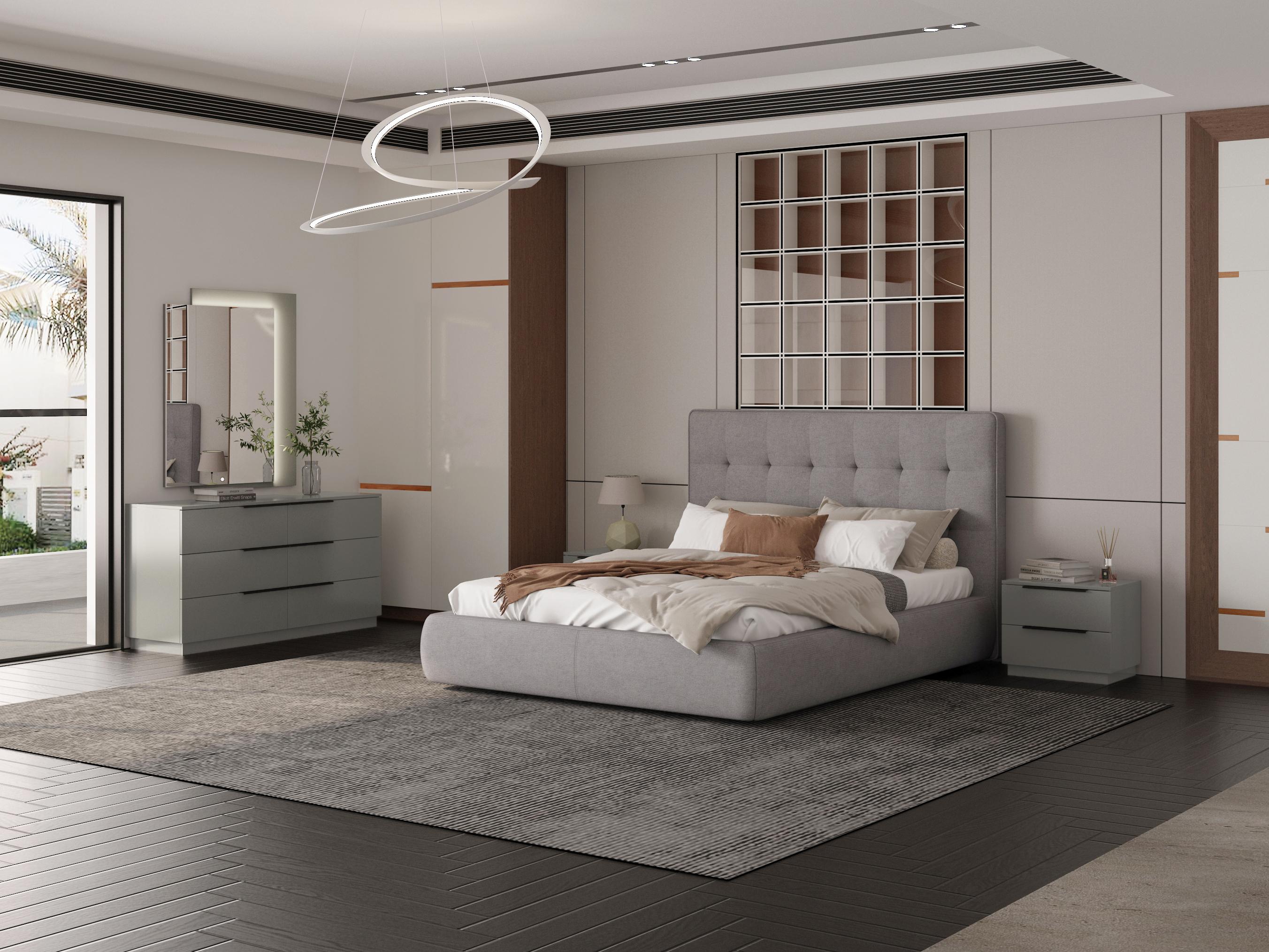 Whiteline Modern Living Dexter Bedroom Set