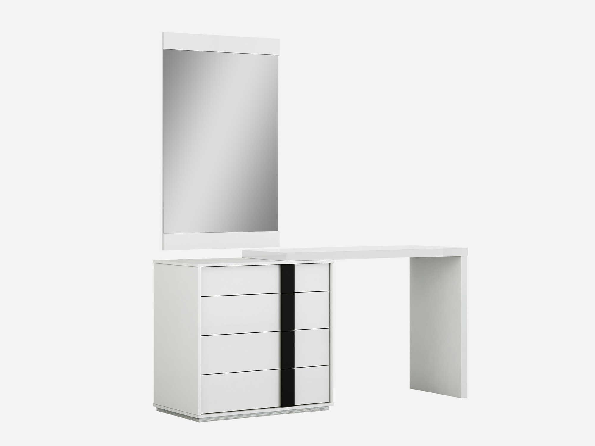 Whiteline Modern Living Kimberly Double Dresser