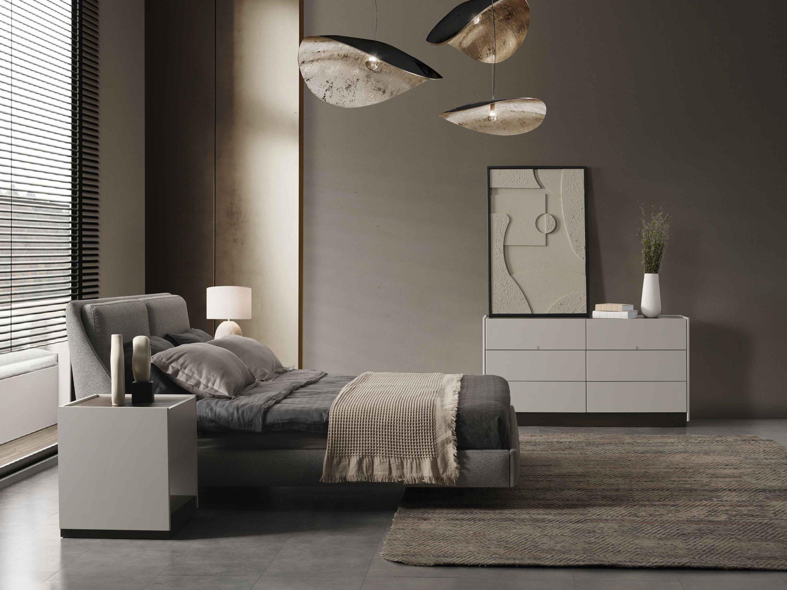 Whiteline Modern Living Raphael 6-Drawers Gray Double Dresser