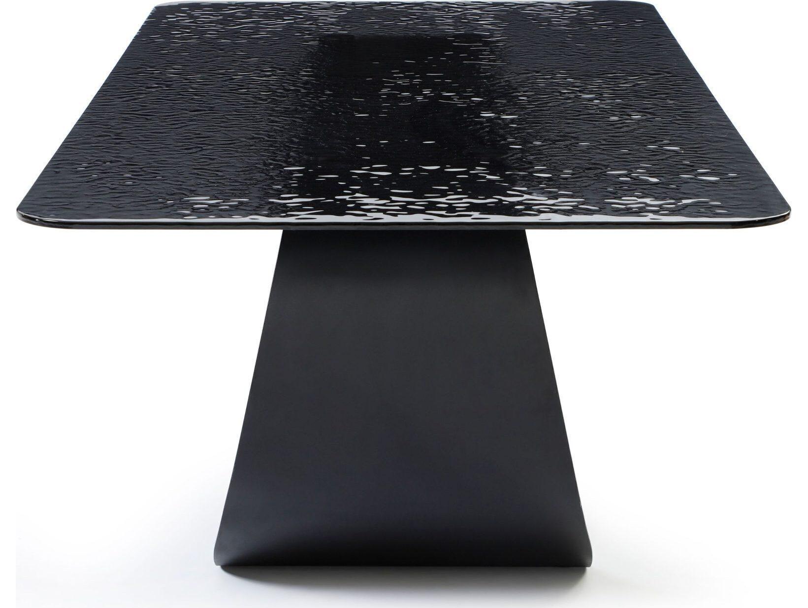 Whiteline Modern Living Tiffany Rectangular Glass Dining Table