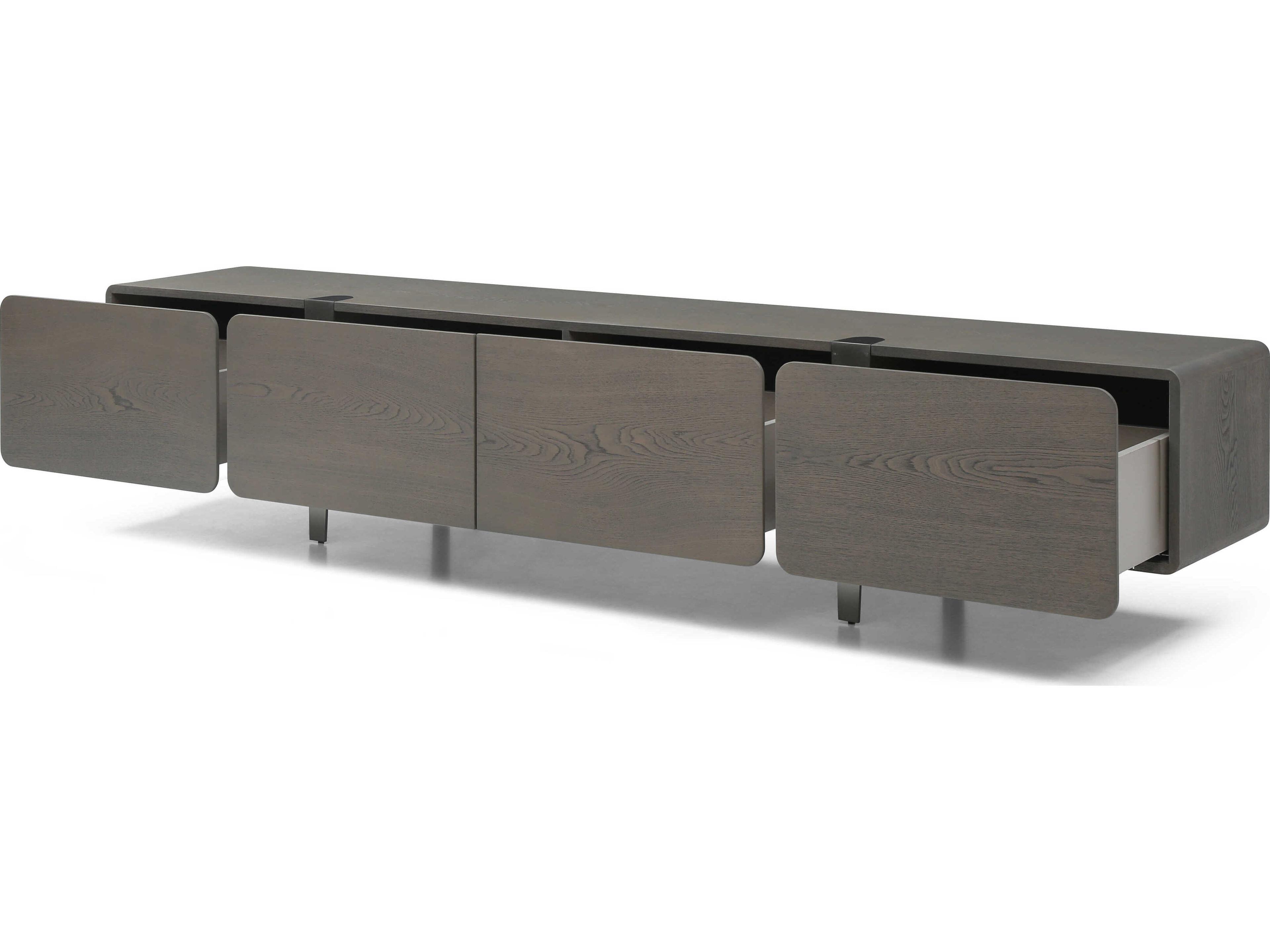 Whiteline Modern Living Elena 95" Ash Wood TV Unit