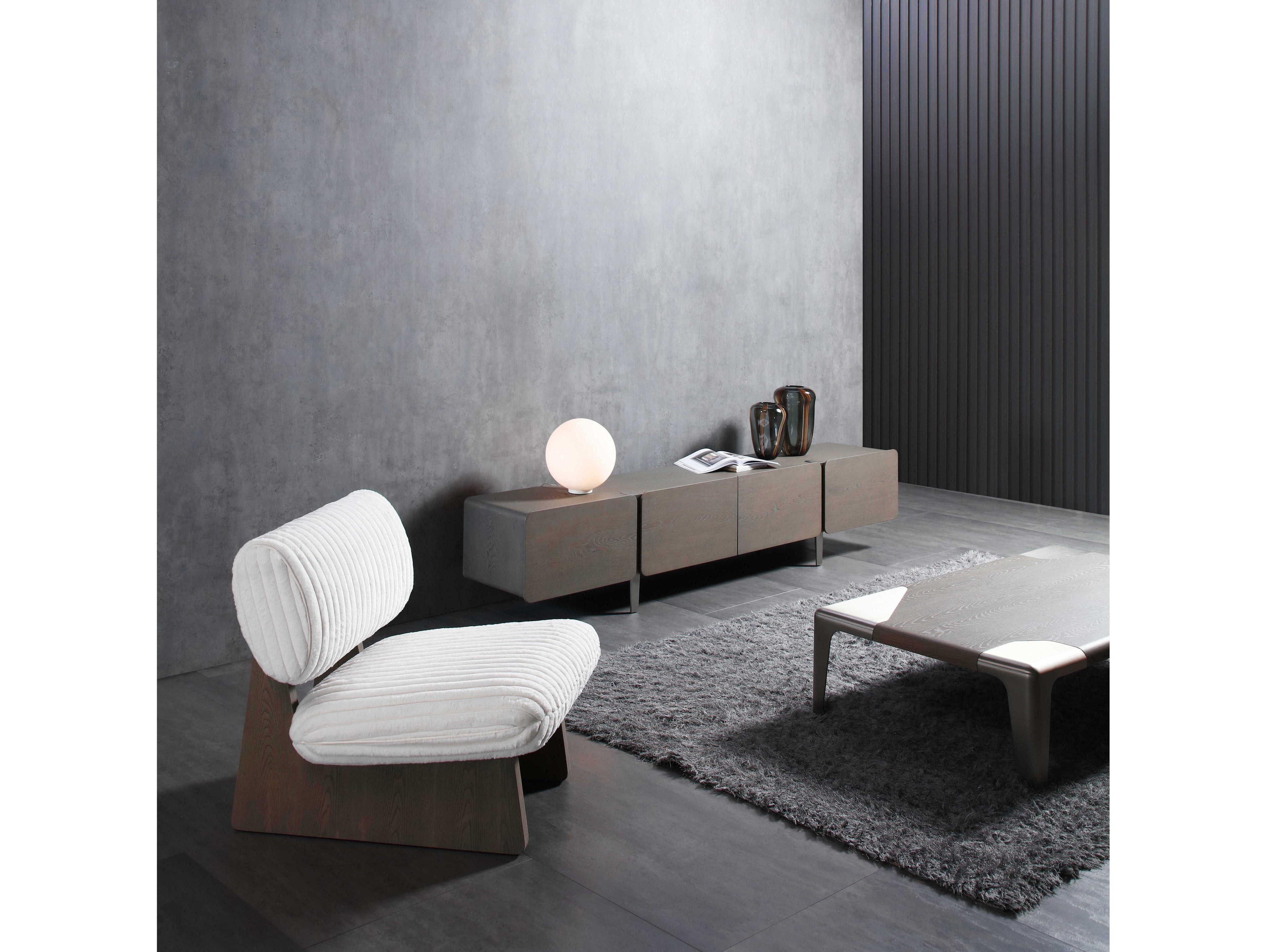 Whiteline Modern Living Elena 95" Ash Wood TV Unit