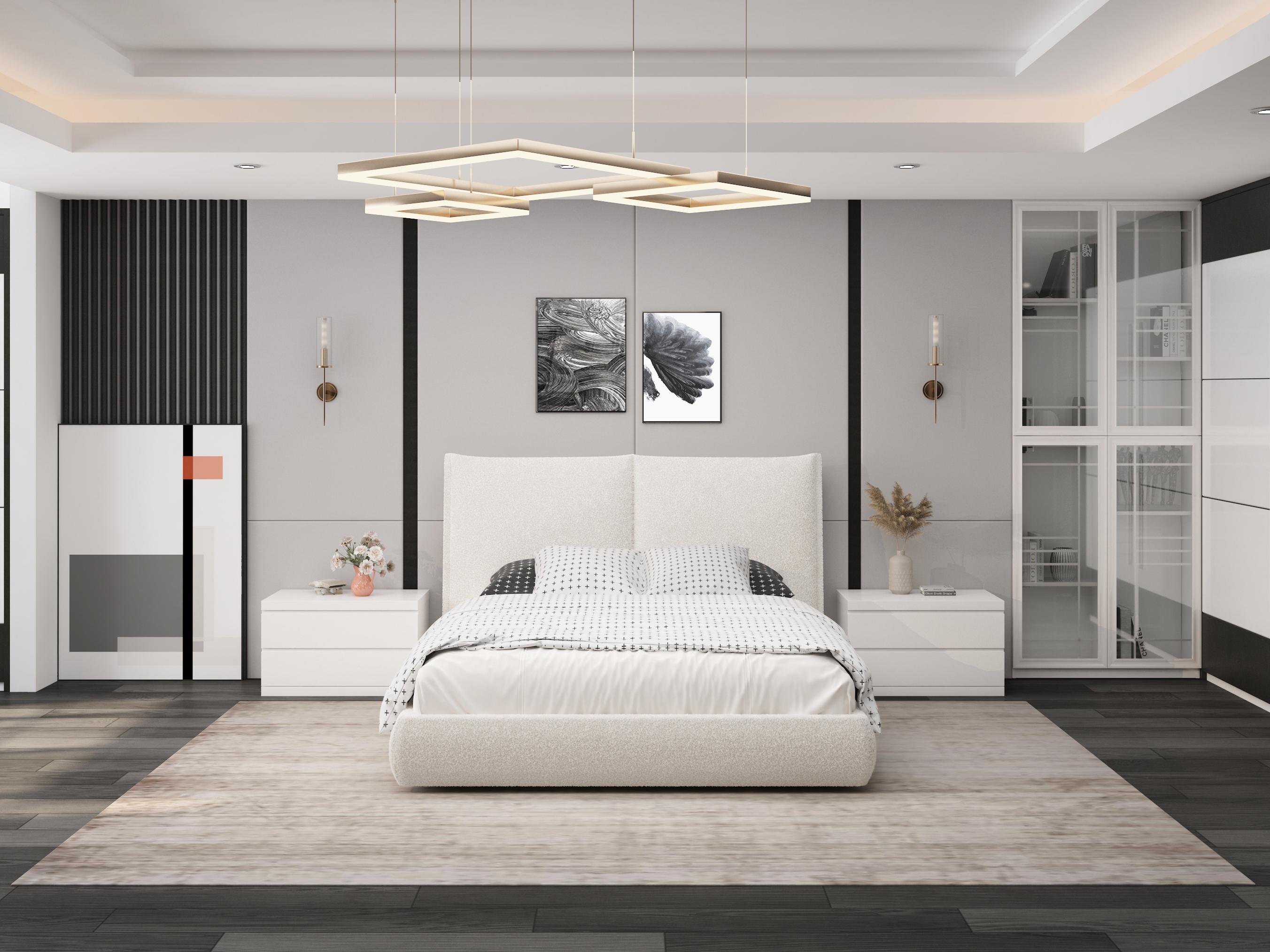 Whiteline Modern Living Eric Bedroom Set