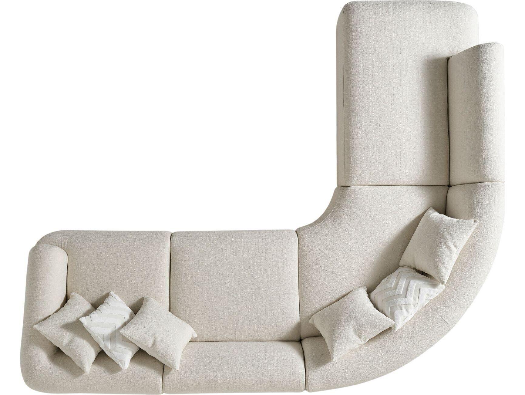 Whiteline Modern Living Larissa Beige Modular Chair