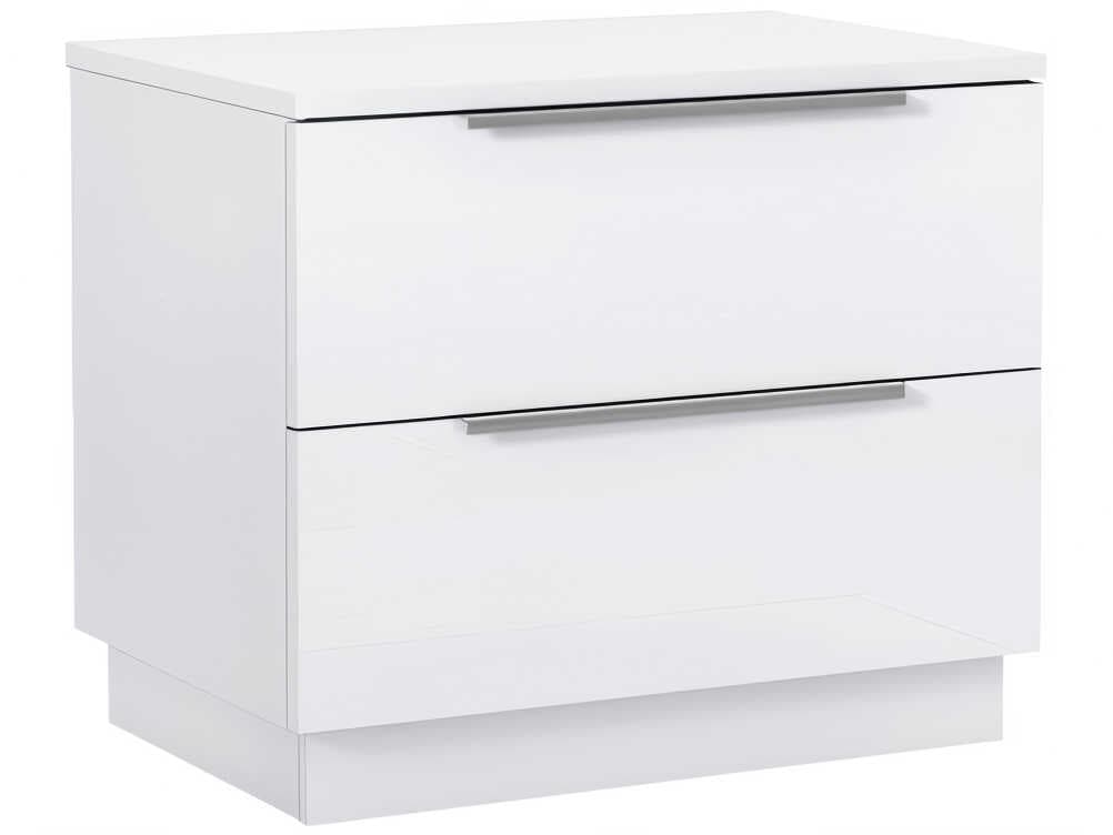 Whiteline Modern Living Damien 2-Drawers Nightstand