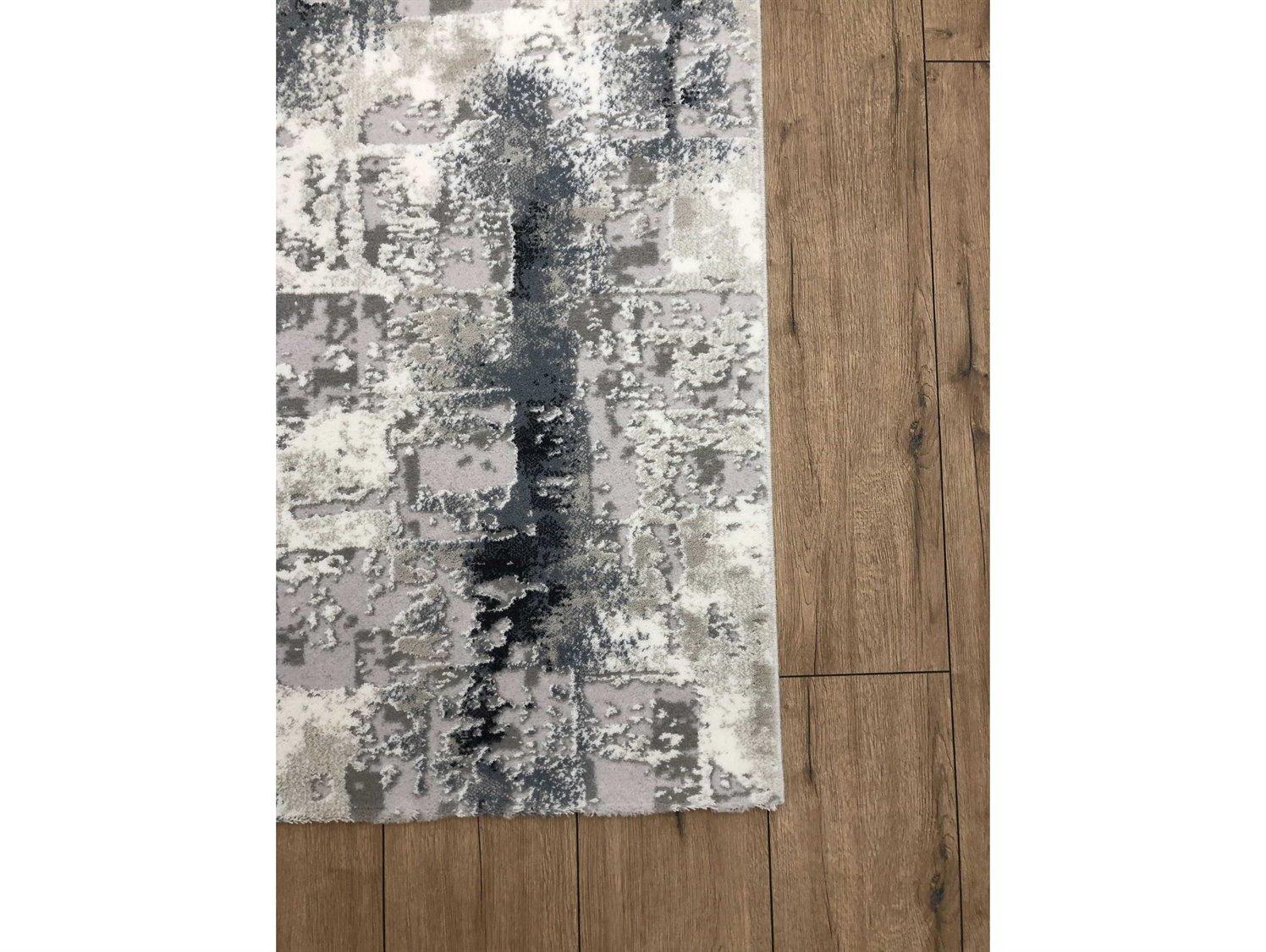Whiteline Modern Living Enya Abstract Area Rug