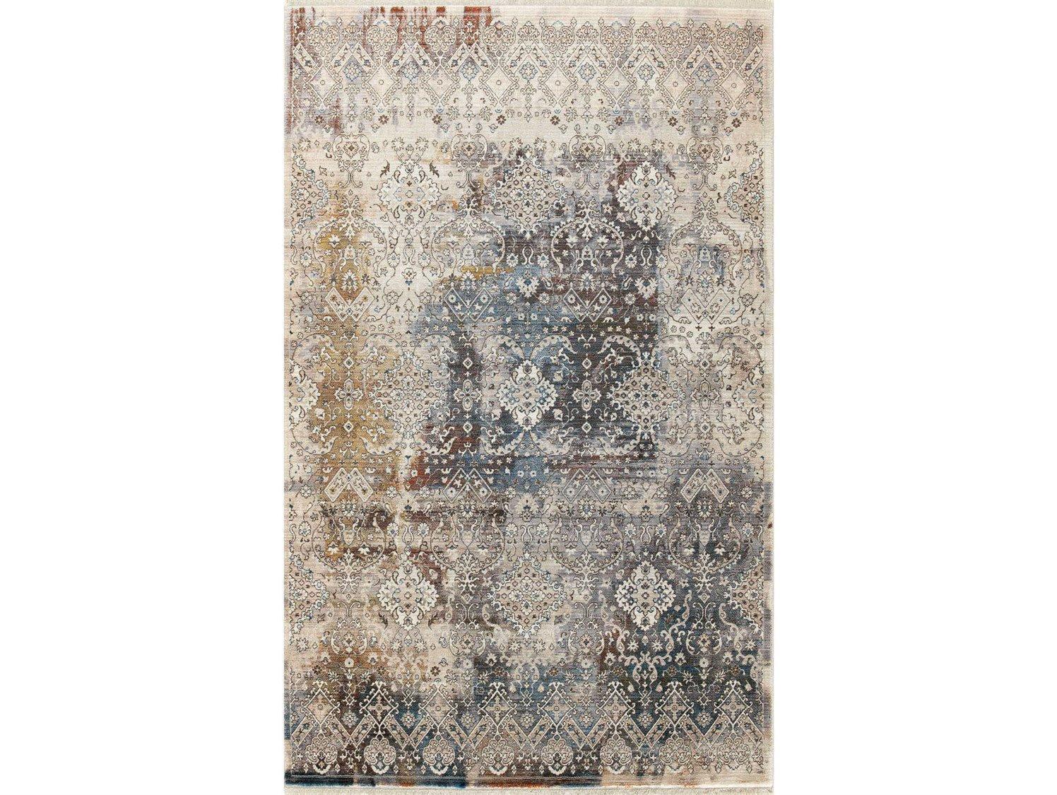 Whiteline Modern Living Amanda Floral Area Rug