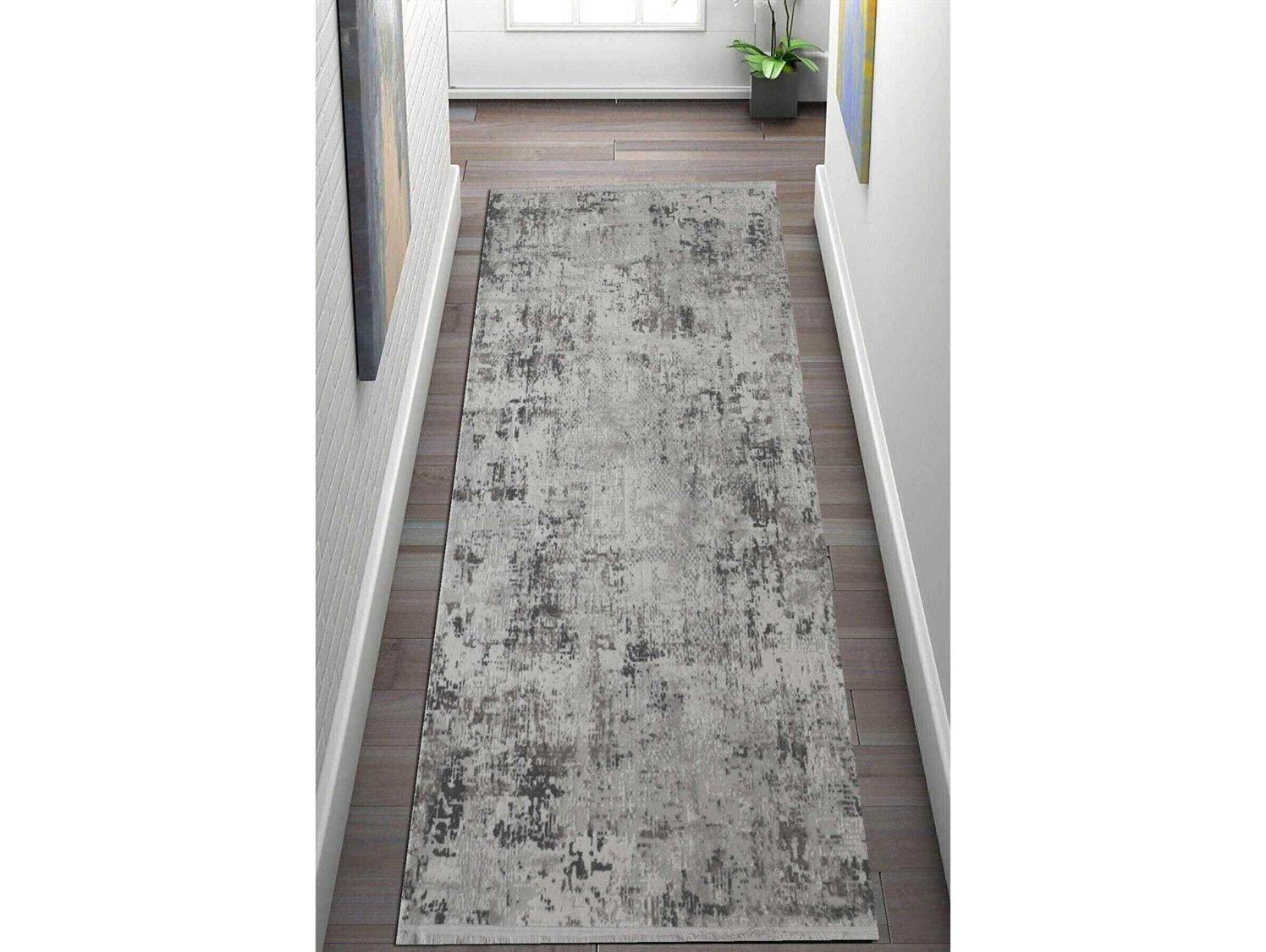 Whiteline Modern Living Evita Abstract Area Rug