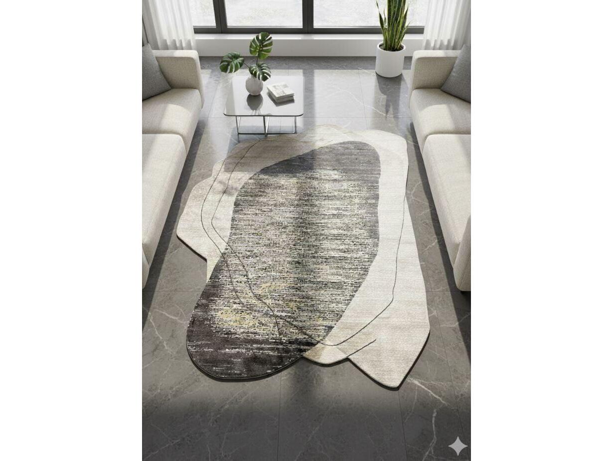 Whiteline Modern Living Markiza Abstract Area Rug
