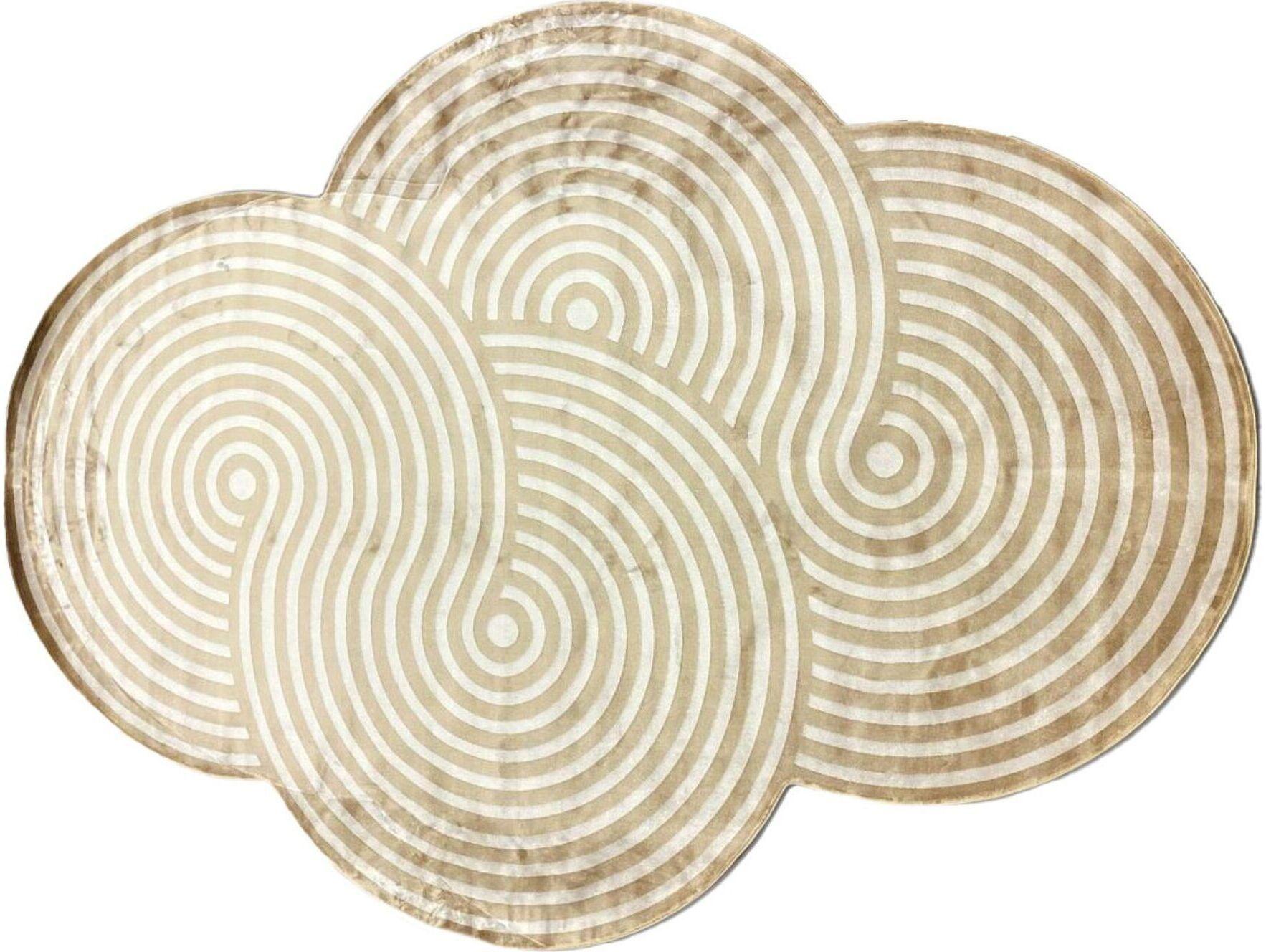 Whiteline Modern Living Collete Geometric Area Rug