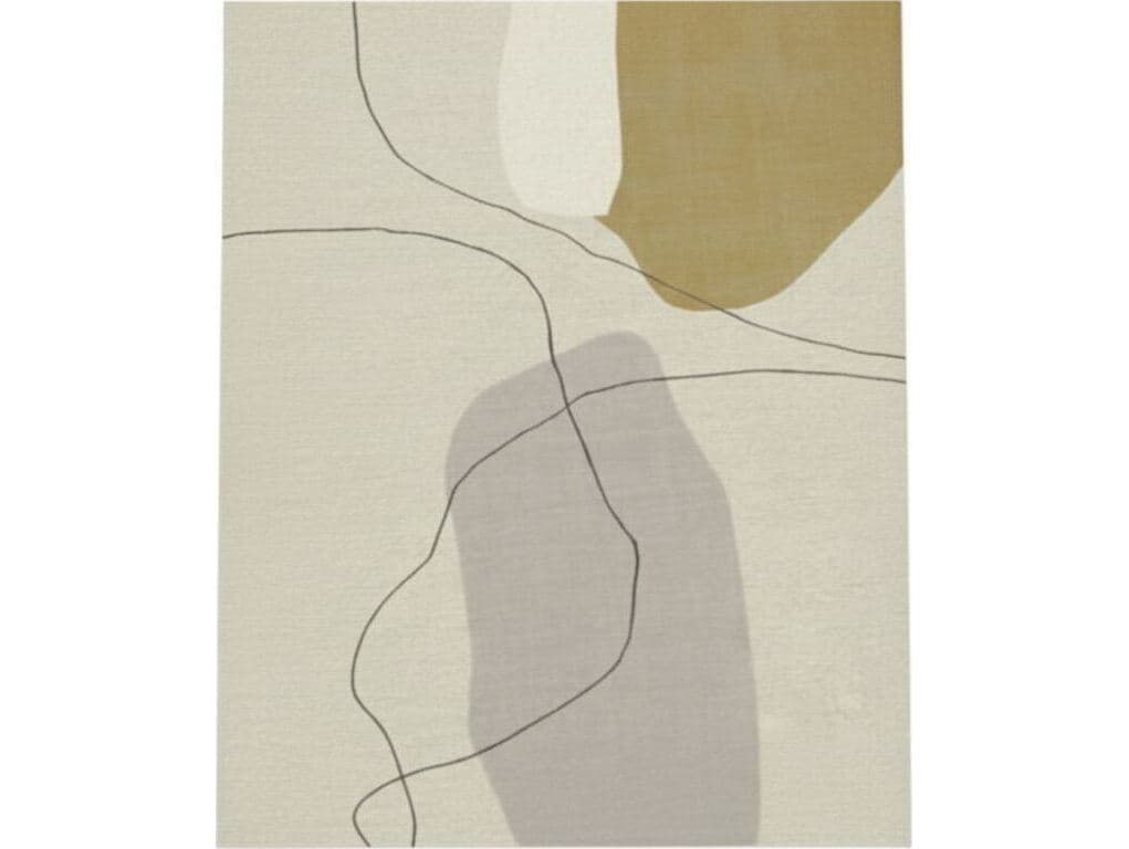 Whiteline Modern Living Liliana Abstract Area Rug