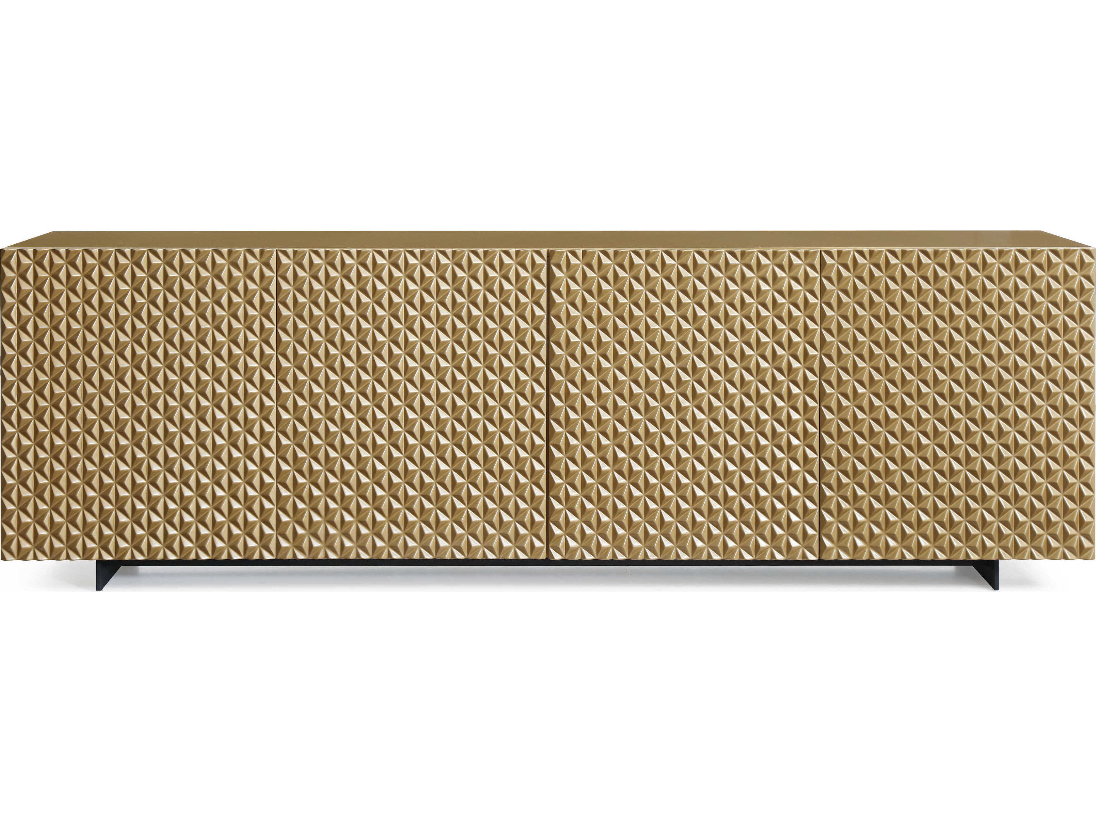 Whiteline Modern Living Harper 94" Gold Sideboard