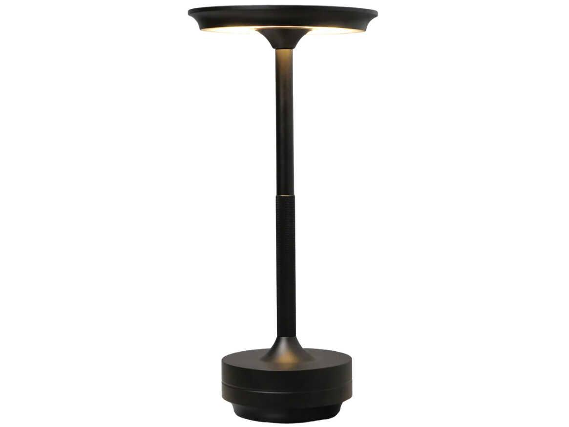 Whiteline Modern Living Cherry Black Table Lamp