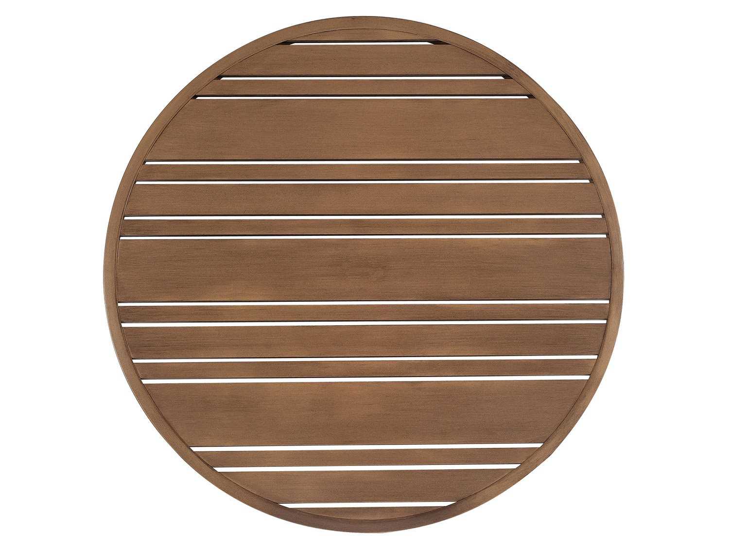 Woodard Extruded Aluminum Tri-Slat Round Table Top