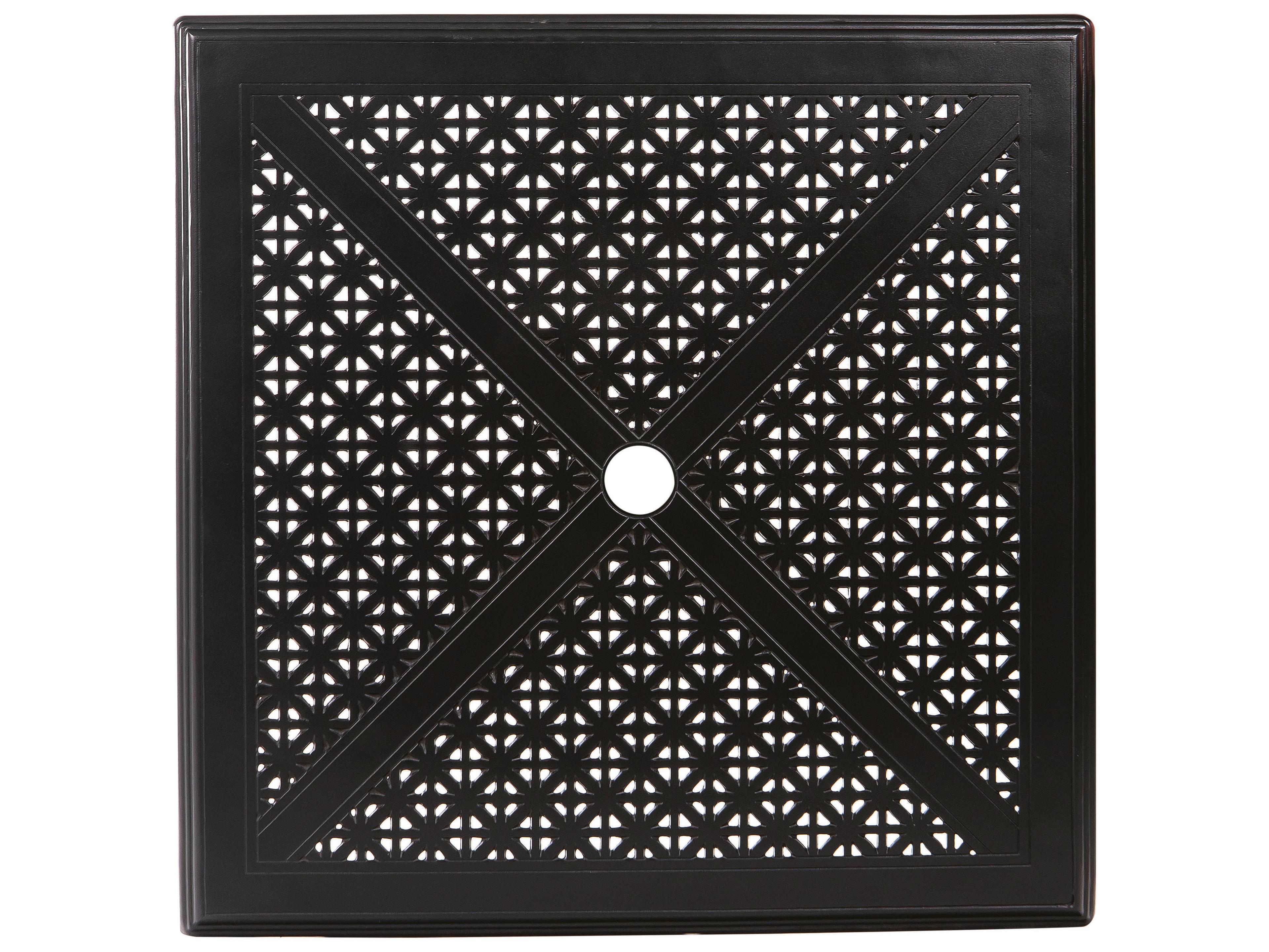 Woodard Cast Aluminum Hampton Square Table Top