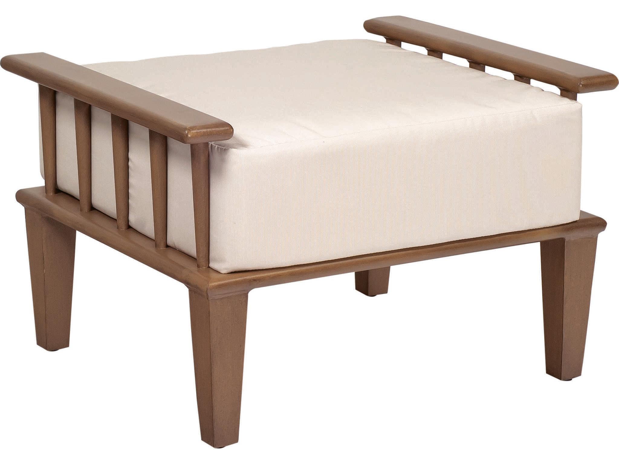 Woodard Van Dyke Ottoman Replacement Cushions