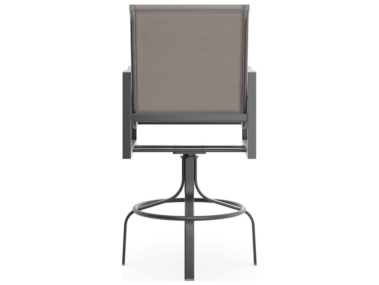 Woodard Nico Sling Aluminum Bar Stool