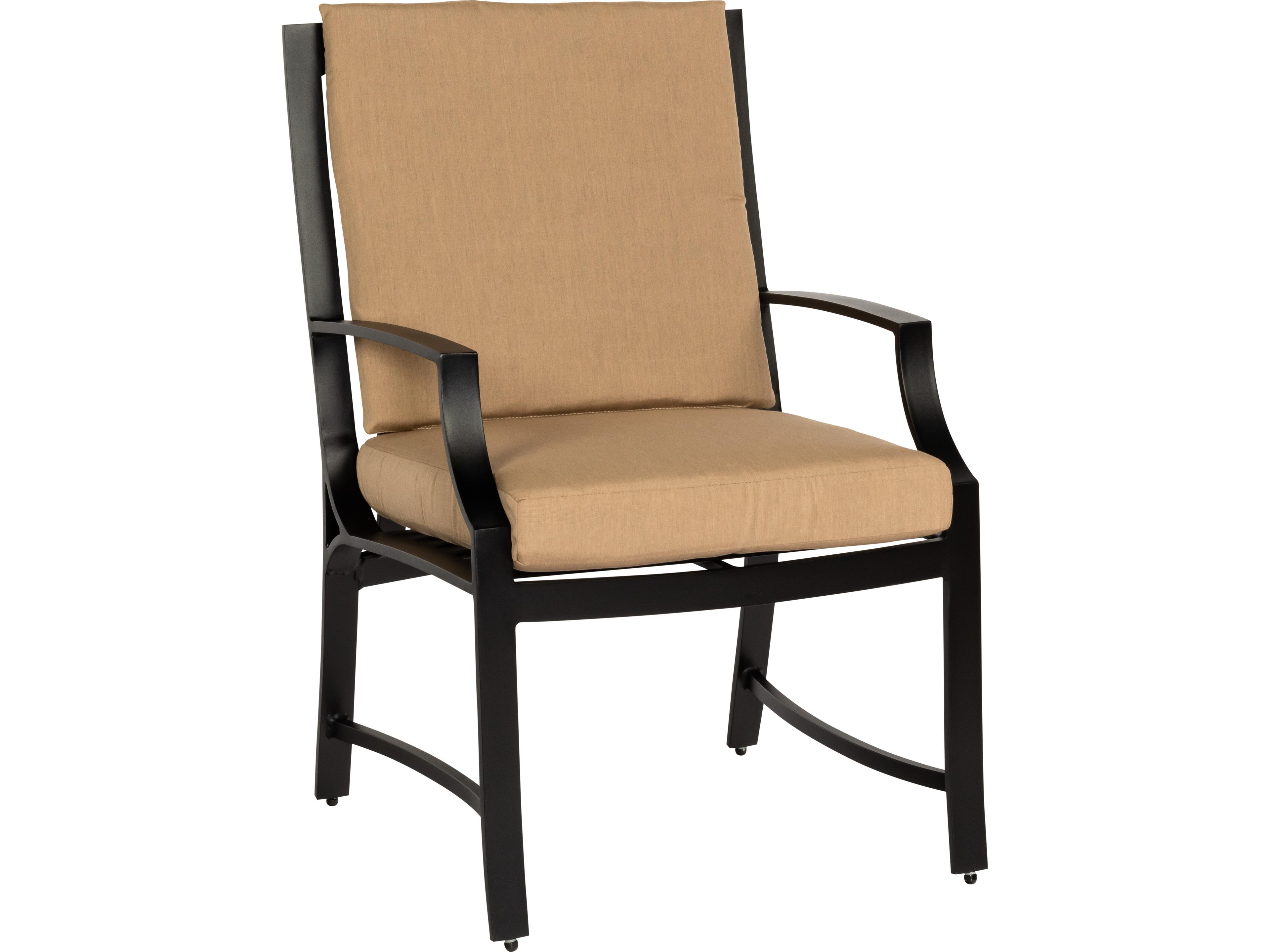 Woodard Seal Cove Aluminum Patio Dining Arm Chair