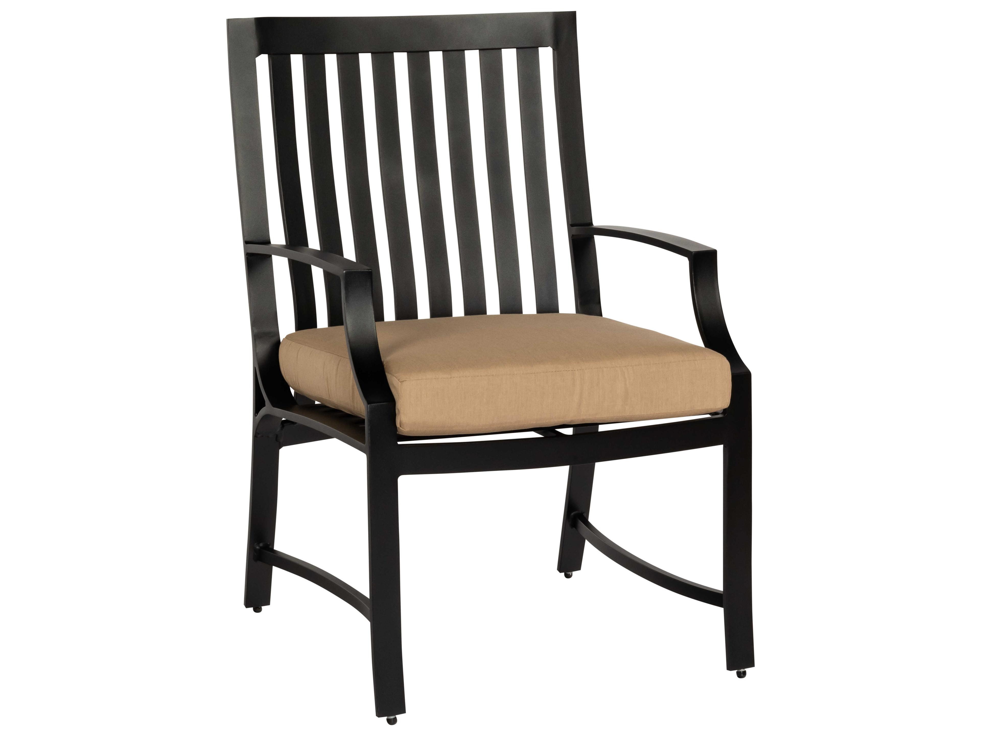 Woodard Seal Cove Aluminum Patio Dining Arm Chair