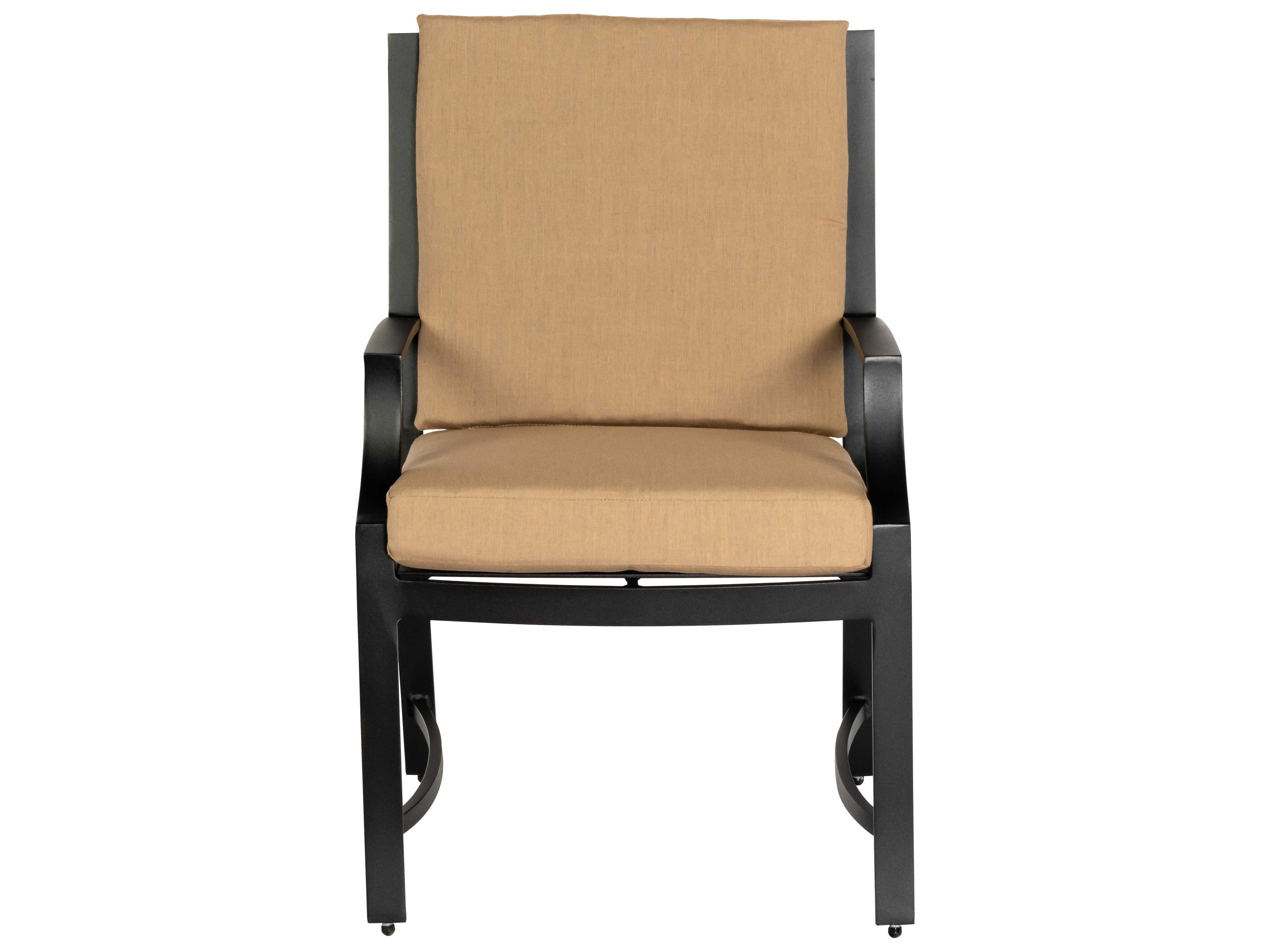 Woodard Seal Cove Aluminum Patio Dining Arm Chair