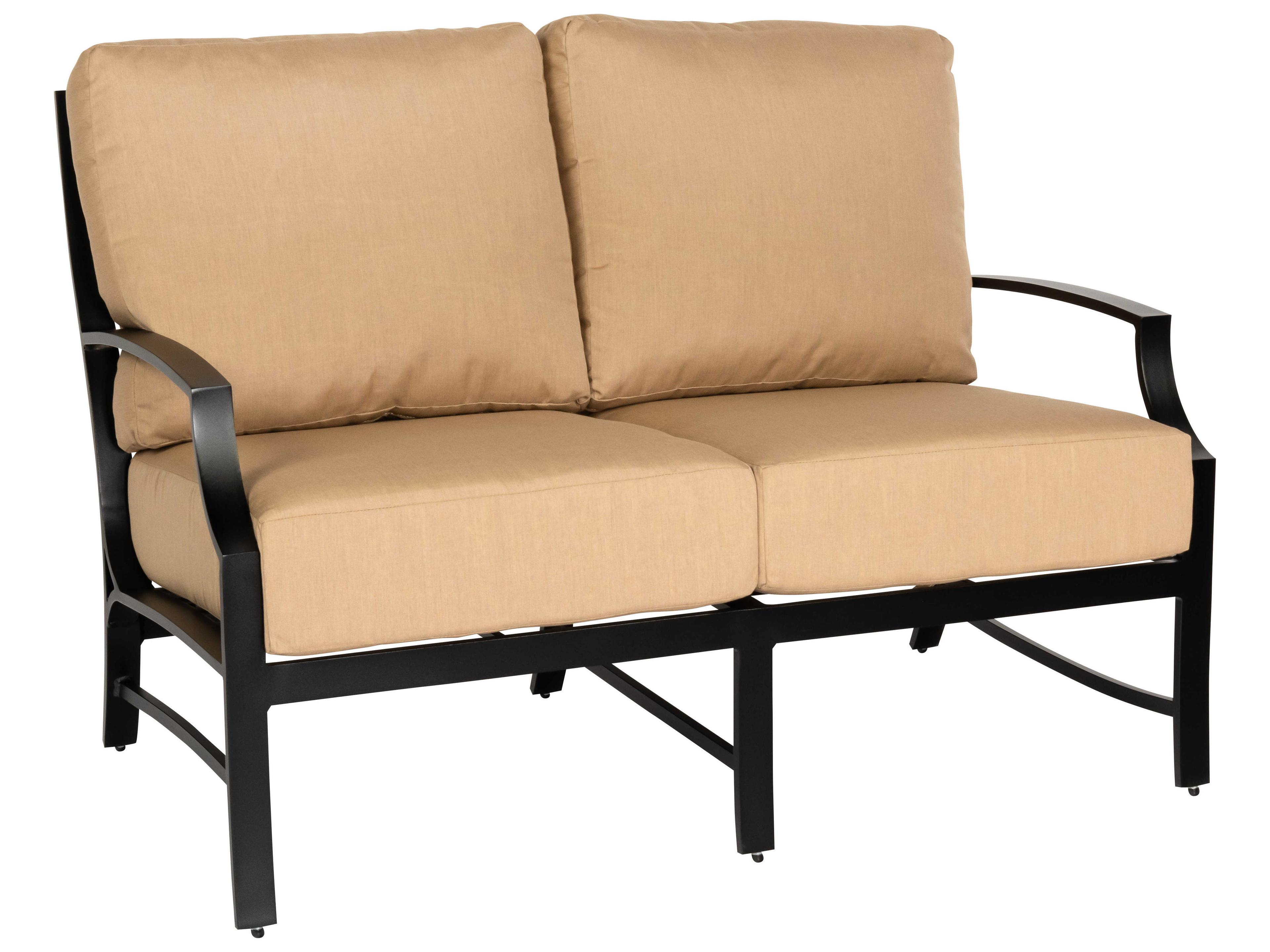 Woodard Seal Cove Aluminum Patio Loveseat