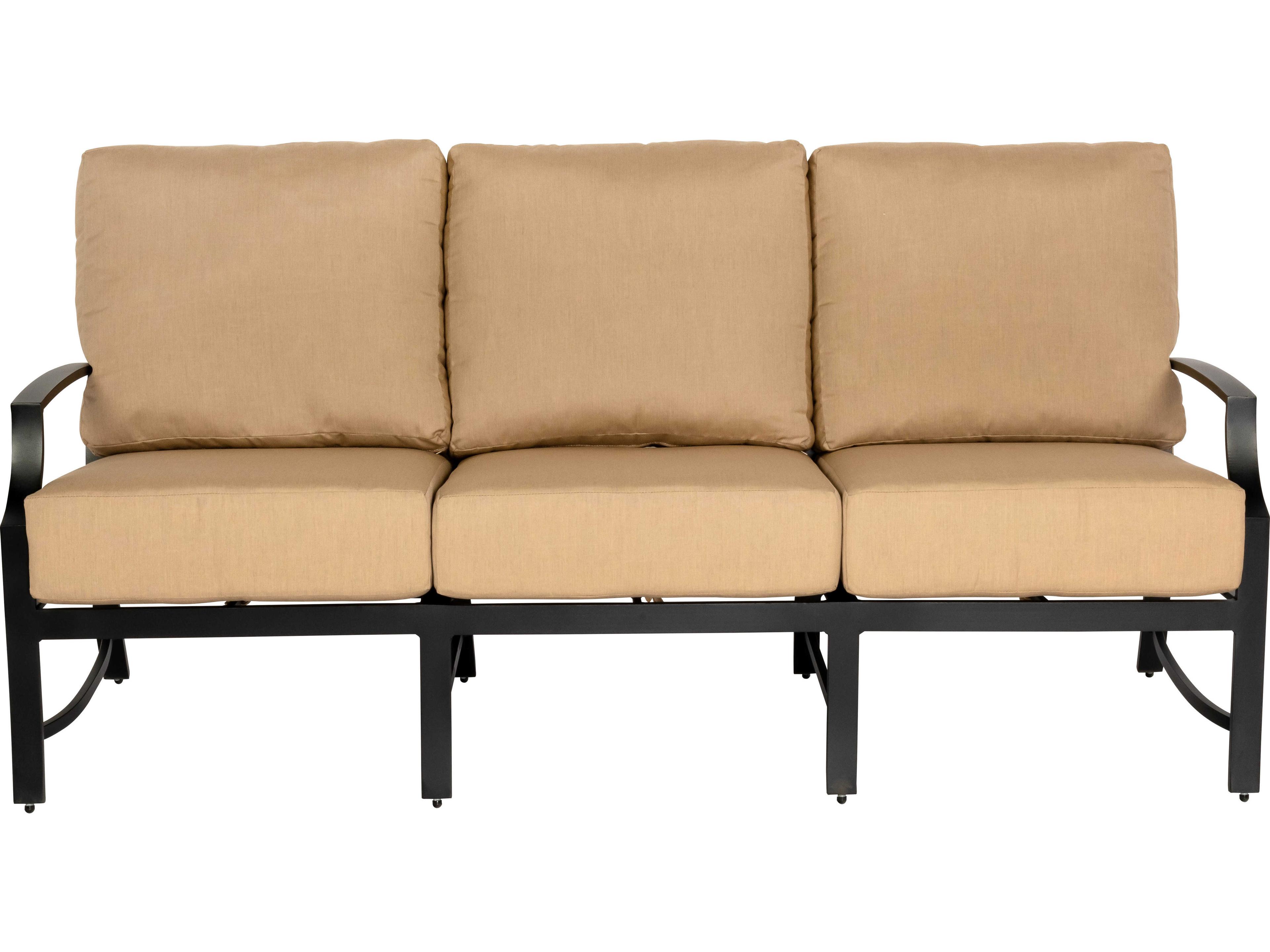 Woodard Seal Cove Aluminum Patio Sofa