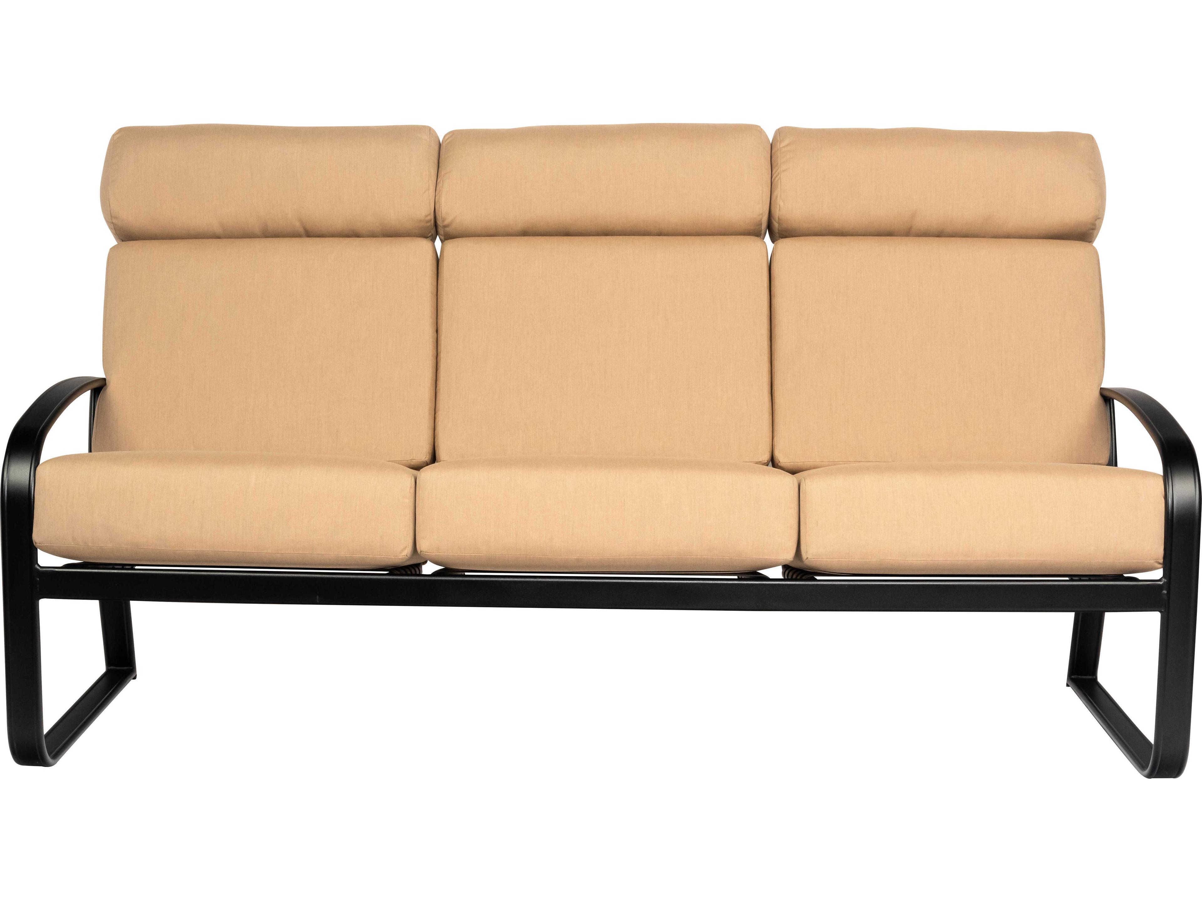 Woodard Cayman Isle Cushion Aluminum Outdoor Sofa