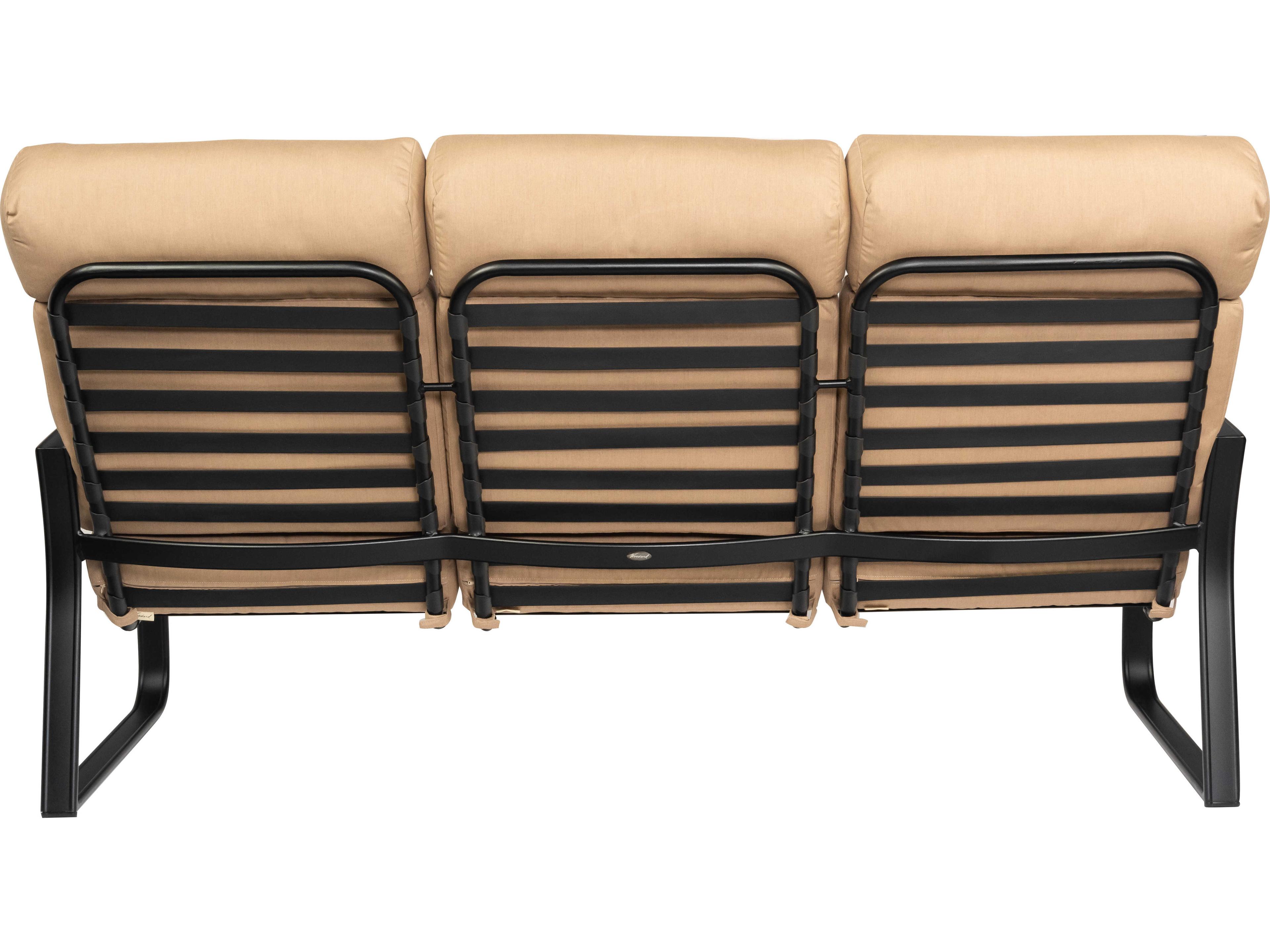 Woodard Cayman Isle Cushion Aluminum Outdoor Sofa