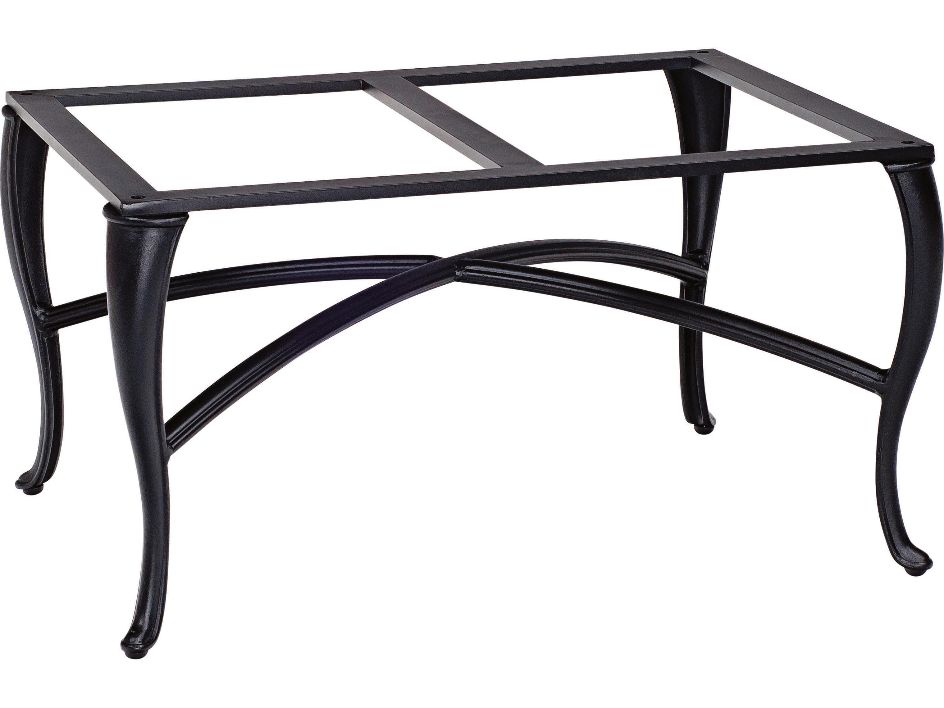 Woodard Cabriole Aluminum Coffee Table Base