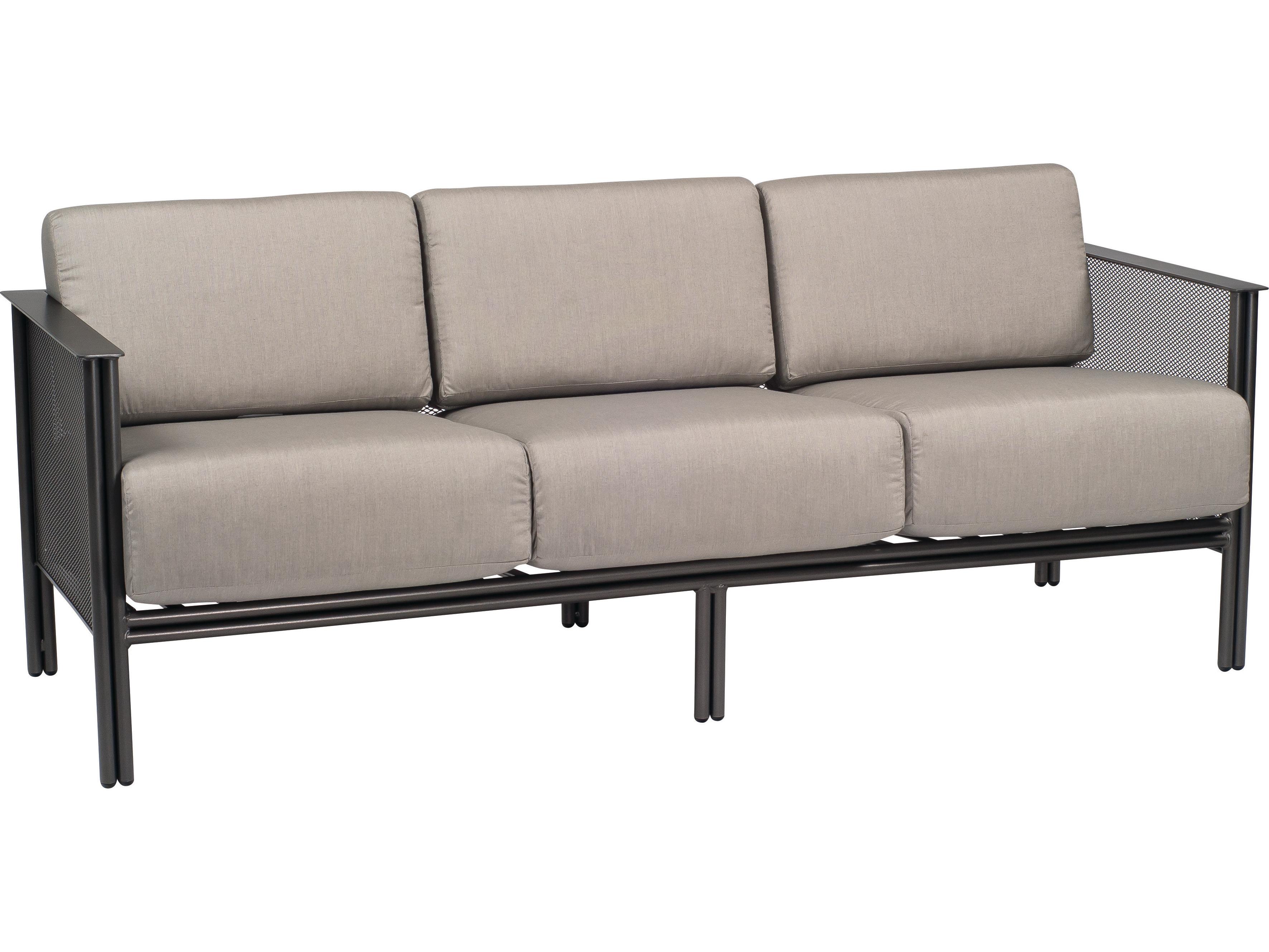 Woodard Jax Wrought Iron Patio Sofa