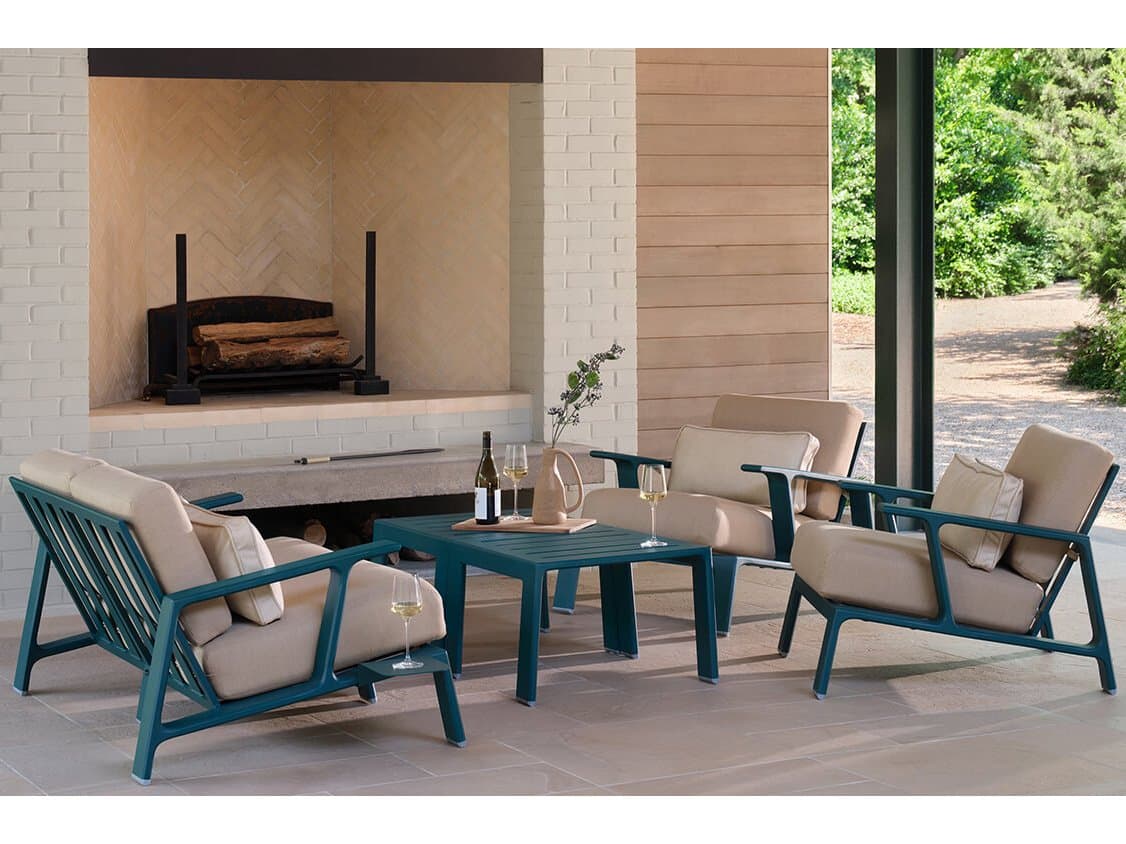 Woodard Elevation Aluminum Patio Lounge Chair