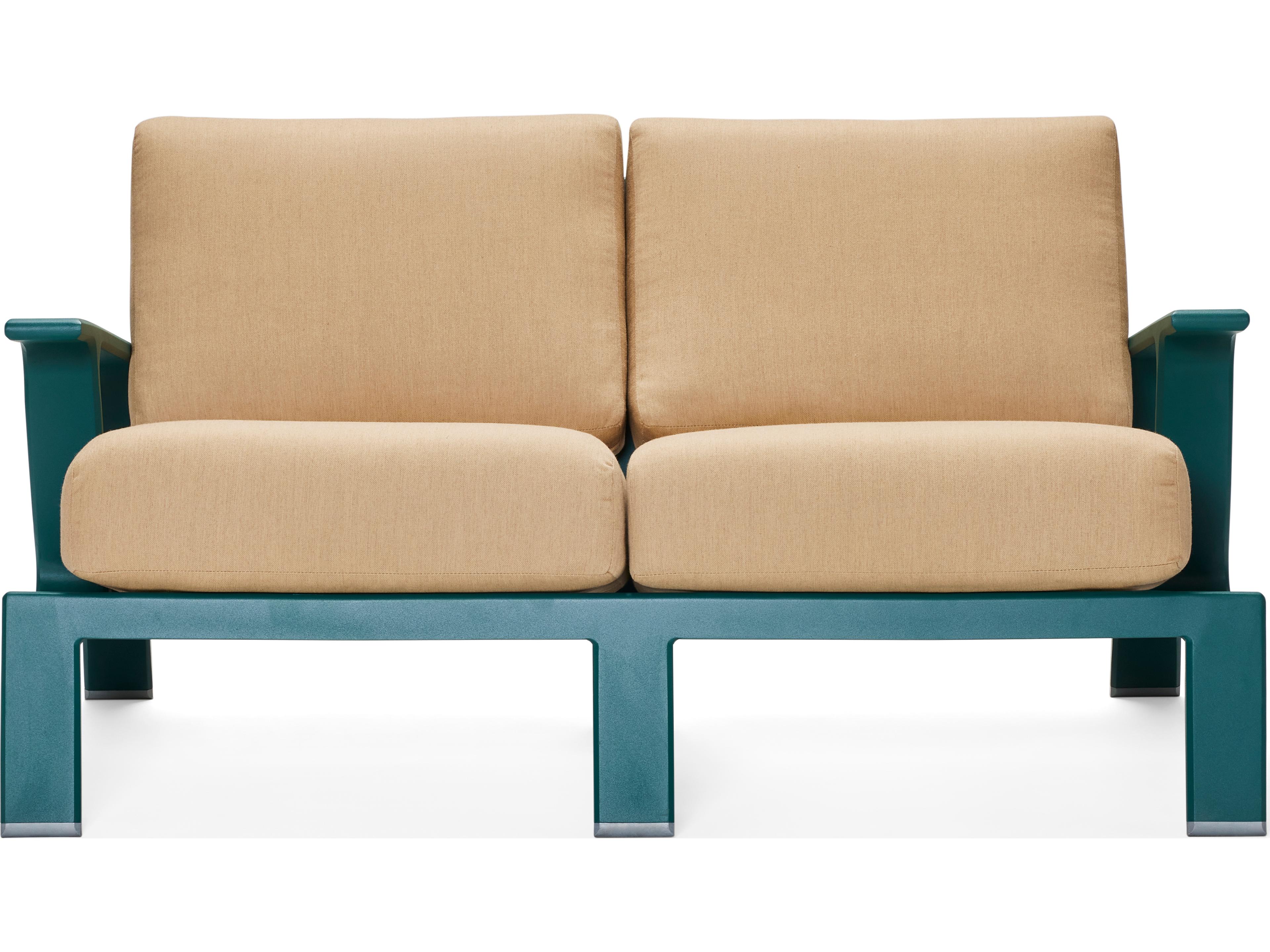 Woodard Elevation Aluminum Outdoor Loveseat