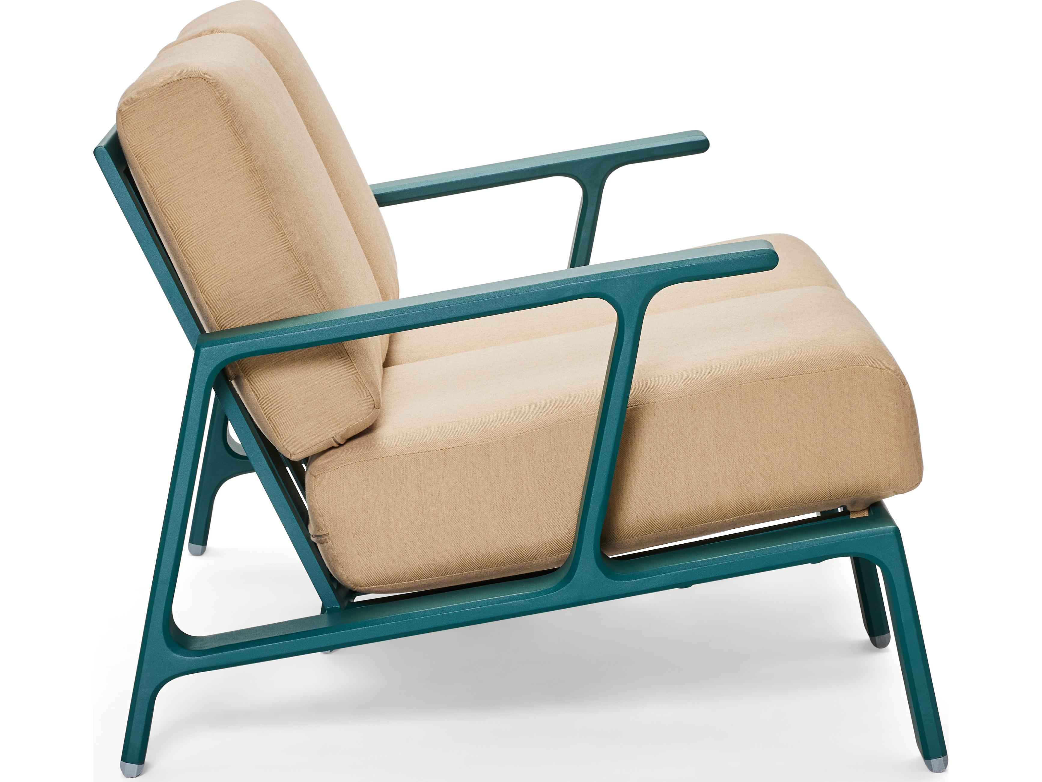 Woodard Elevation Aluminum Outdoor Loveseat