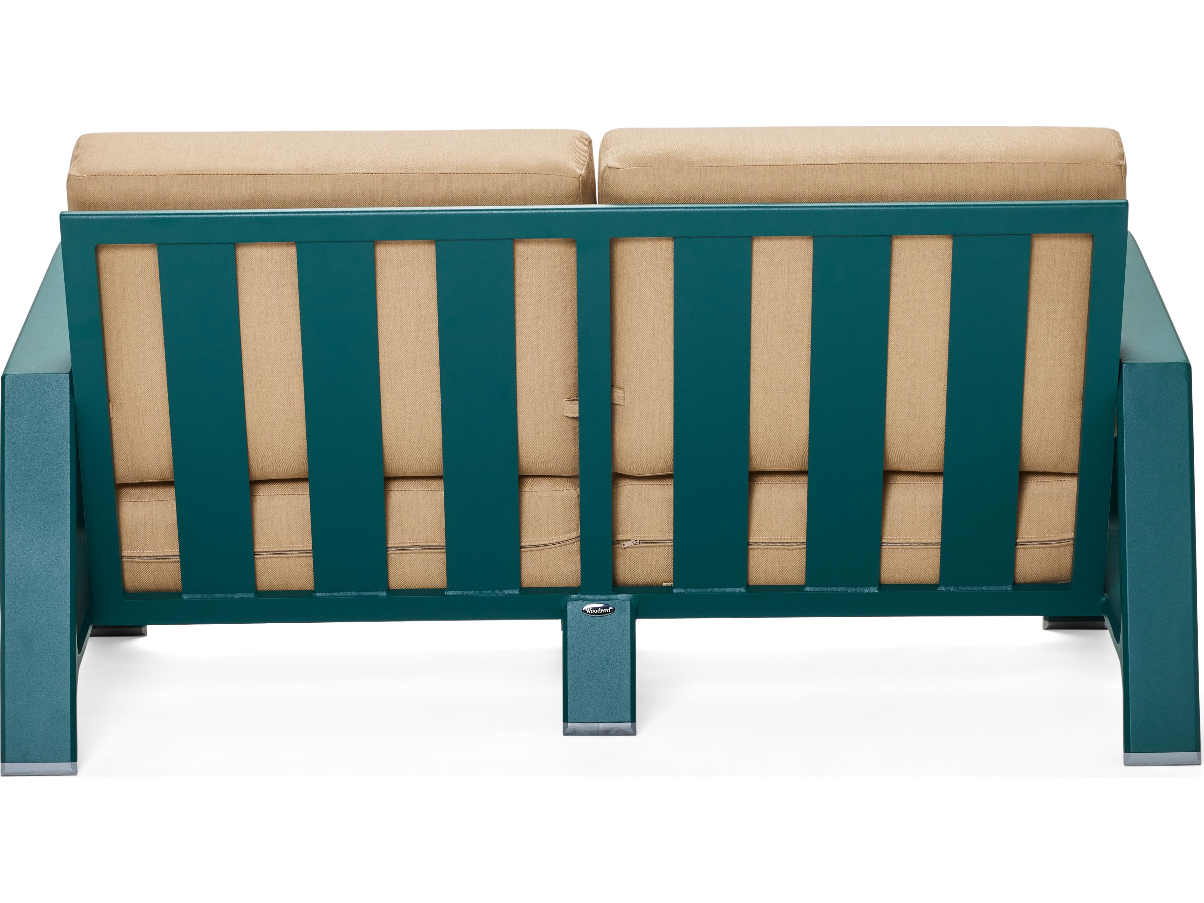 Woodard Elevation Aluminum Outdoor Loveseat